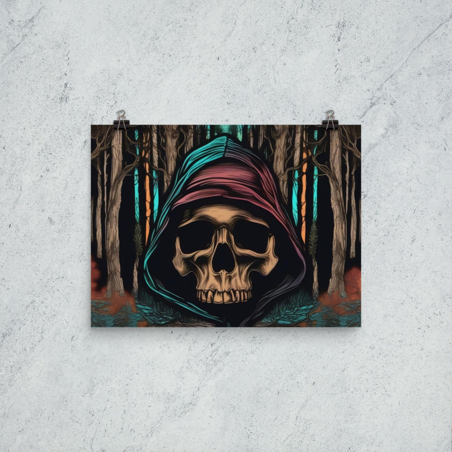 Autumn Dark Aesthetic Poster - Pale Blood Store