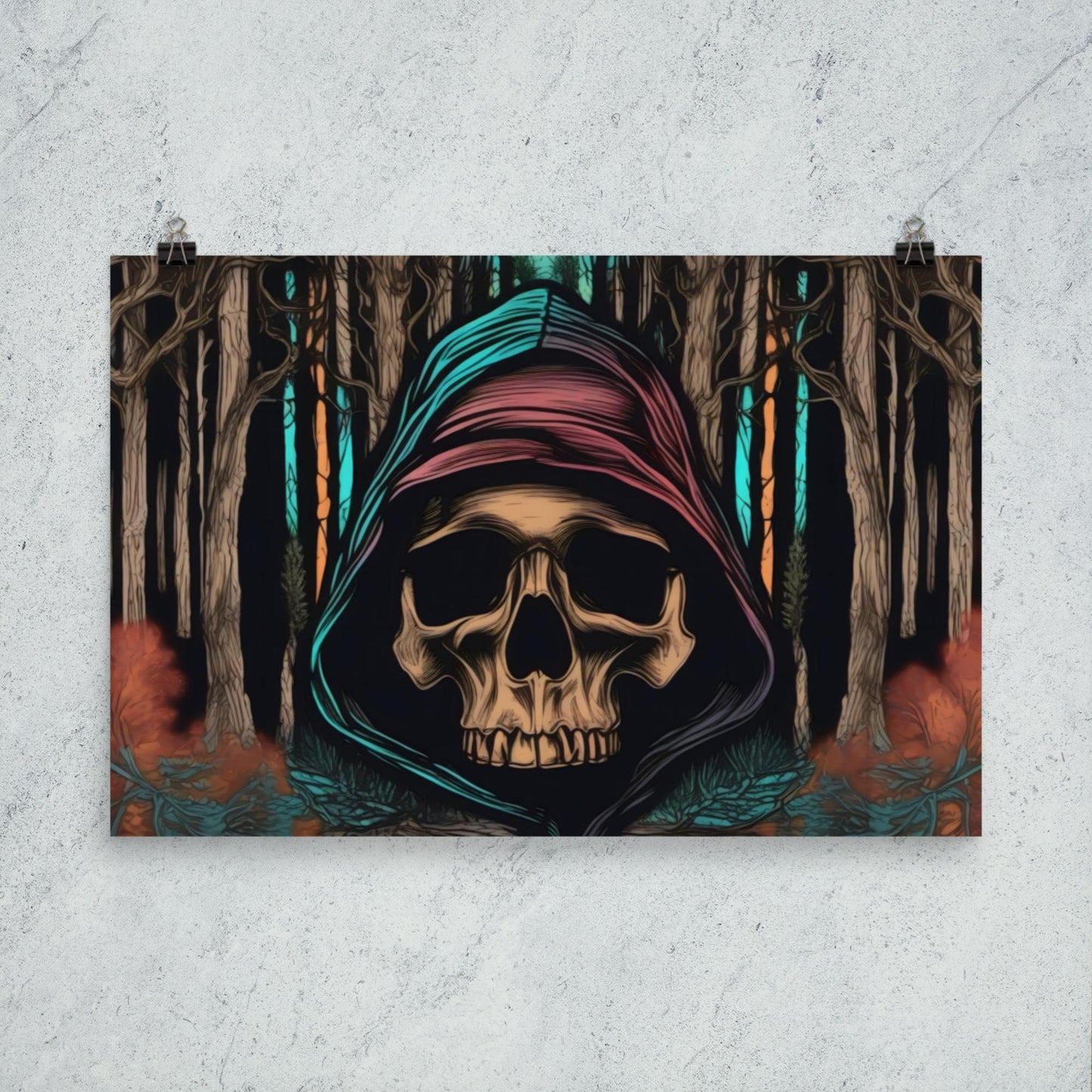 Autumn Dark Aesthetic Poster - Pale Blood Store