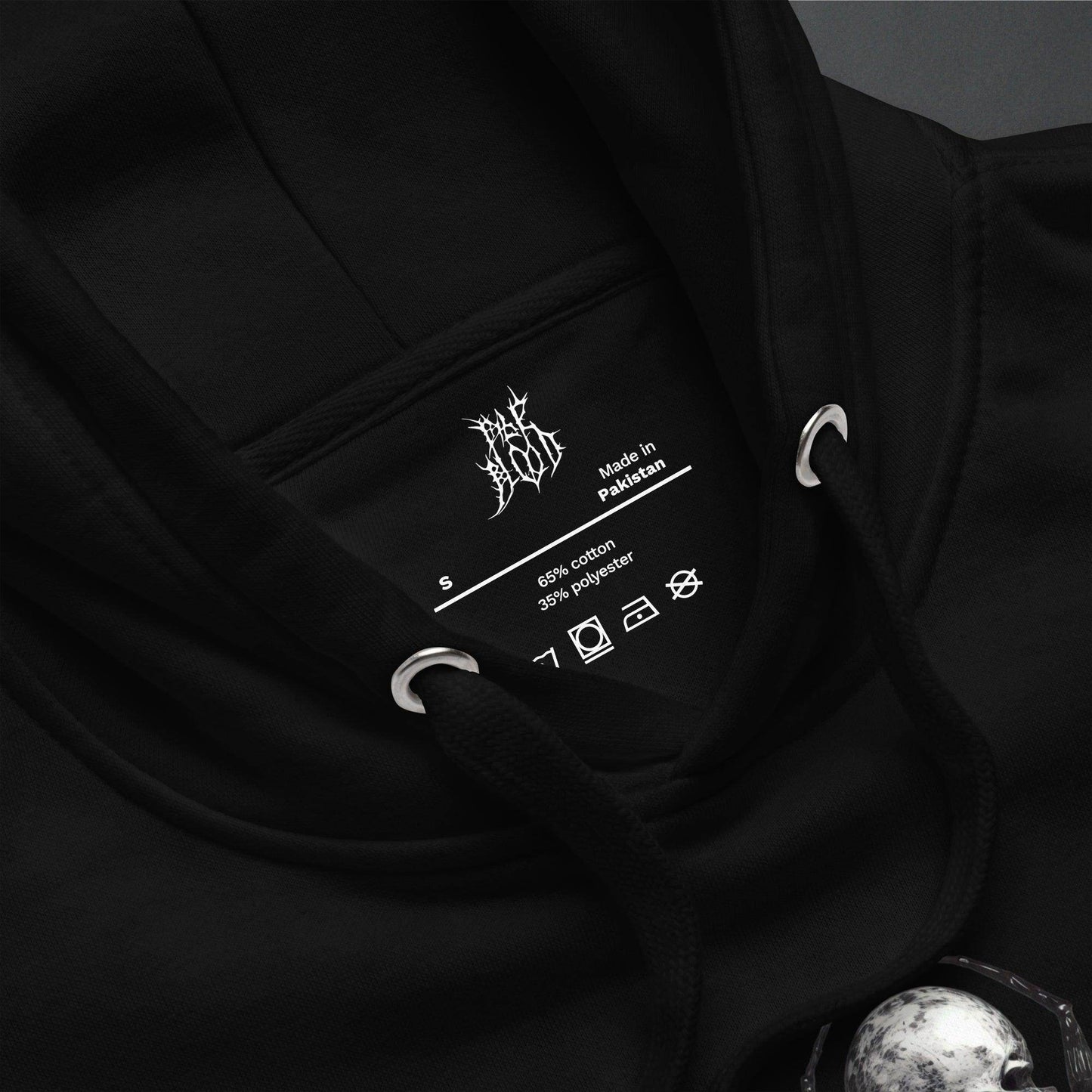 Black Spider of Death Neo Goth Unisex Hoodie - Pale Blood Store