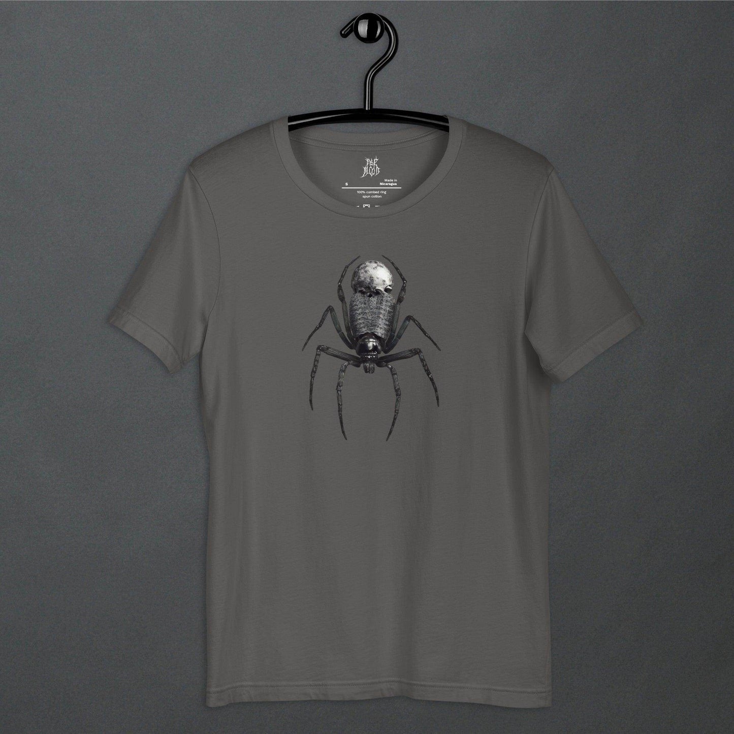 Black Spider of Death Neo Goth Unisex T-Shirt - Pale Blood Store