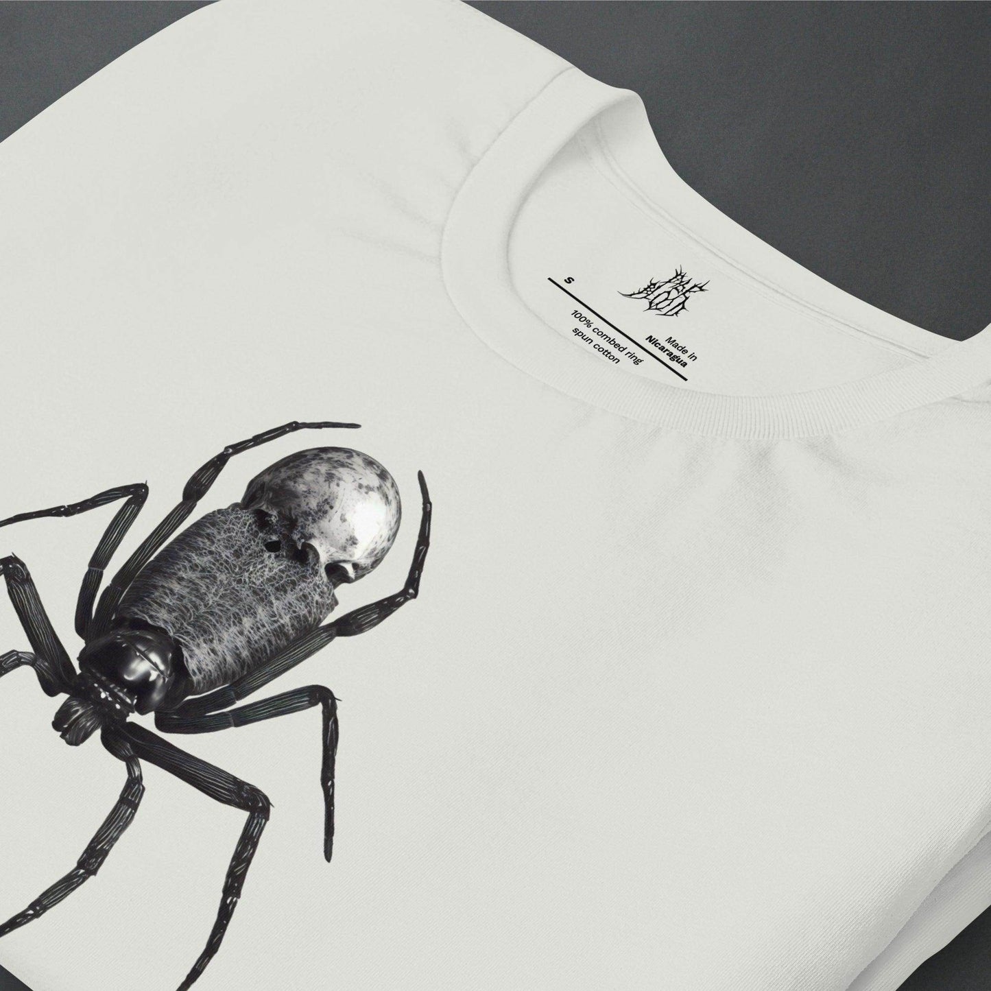 Black Spider of Death Neo Goth Unisex T-Shirt - Pale Blood Store