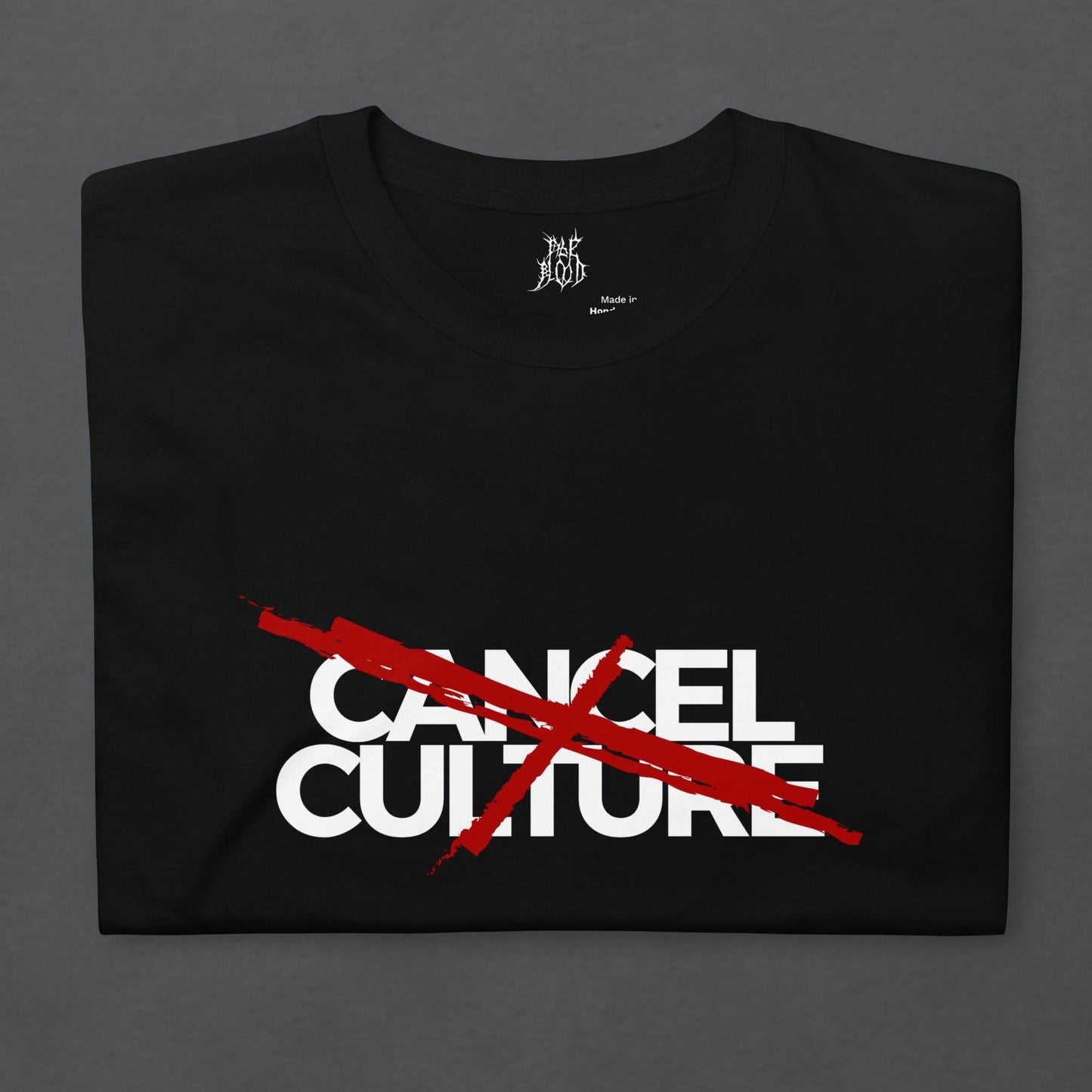 Cancel Cancel Culture Unisex T-Shirt - Pale Blood Store