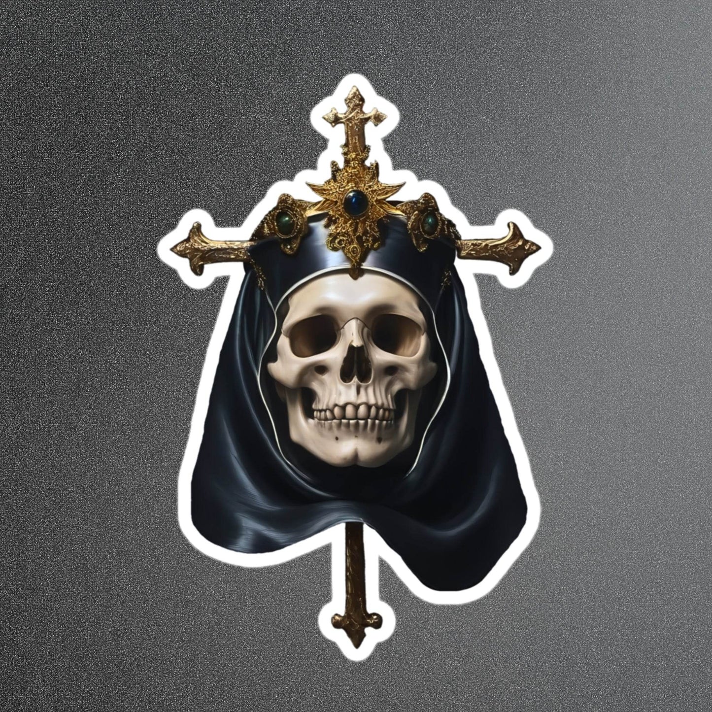 Church of Death Goth Aesthetic Stickers - Pale Blood Store
