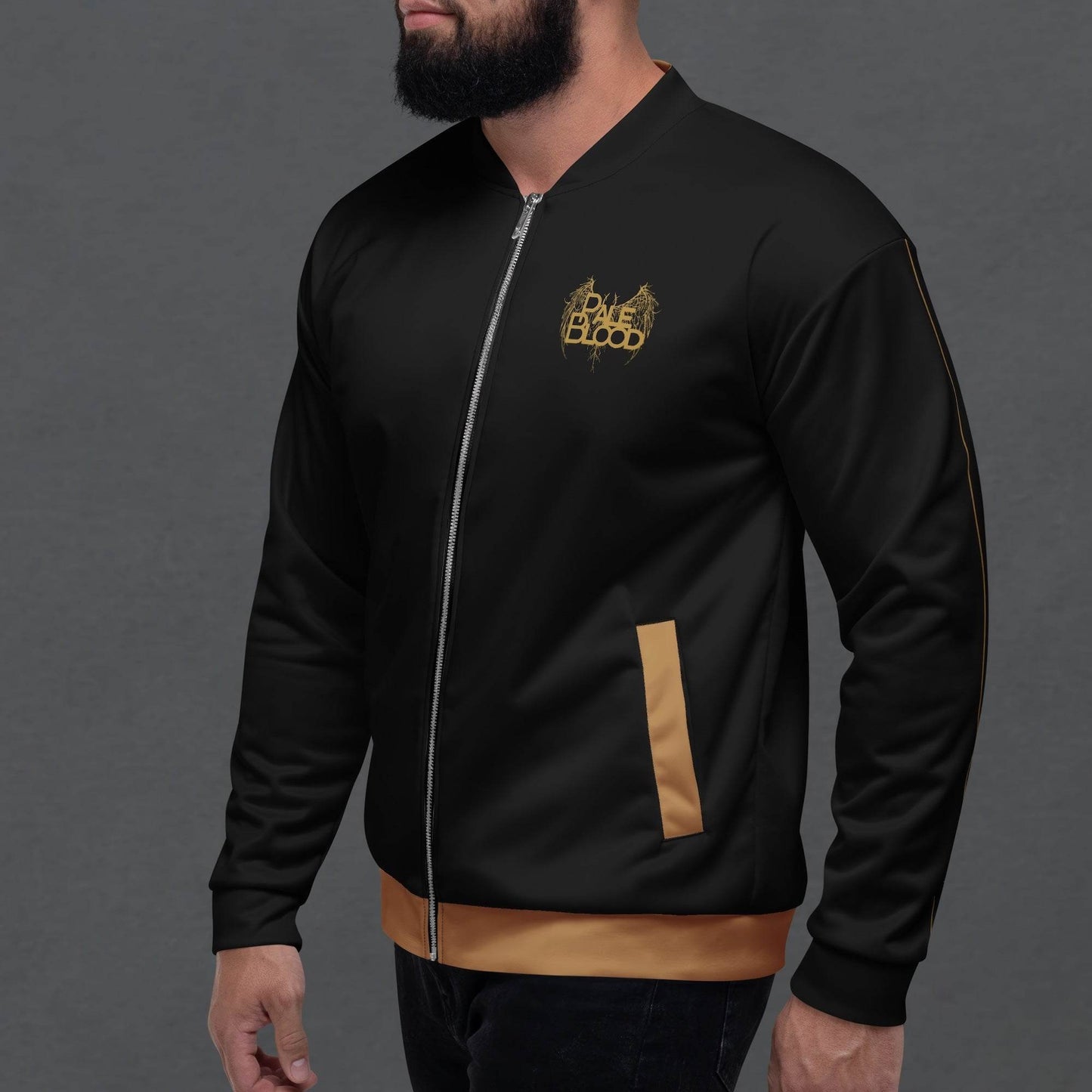 Cvlt of the Dying Svn Neo Goth Bomber Jacket Deluxe - Pale Blood Store
