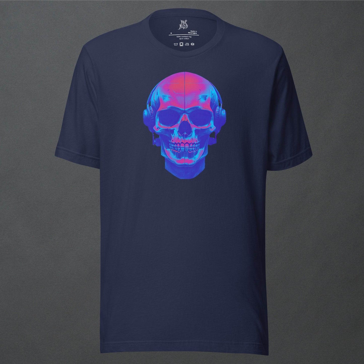 Deadly Rhythms Cyber Goth Aesthetic Unisex T-Shirt - Pale Blood Store
