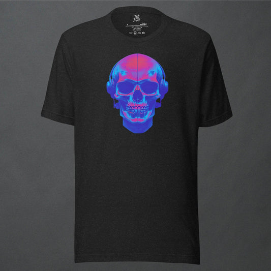 Deadly Rhythms Cyber Goth Aesthetic Unisex T-Shirt - Pale Blood Store