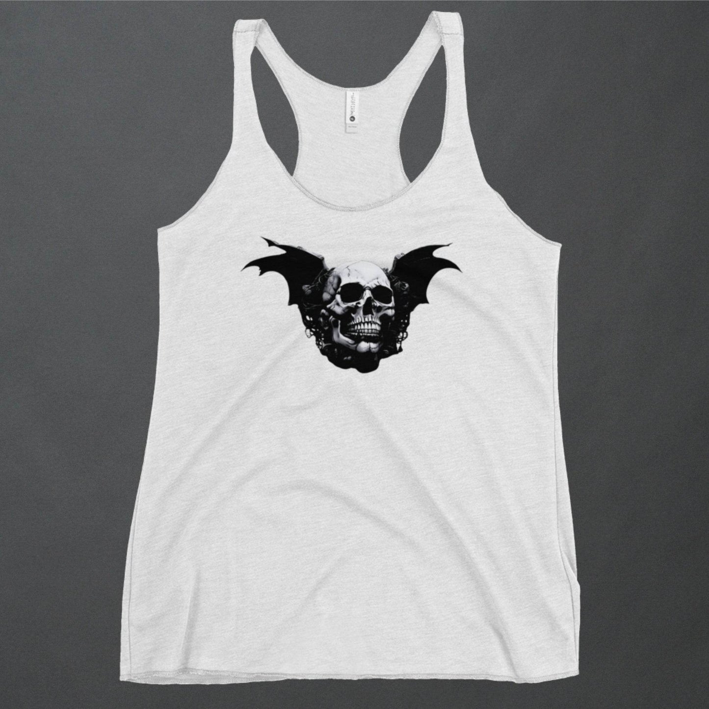 Desert Revenant Cyber Goth Aesthetics Women's Racerback Tank - Pale Blood Store