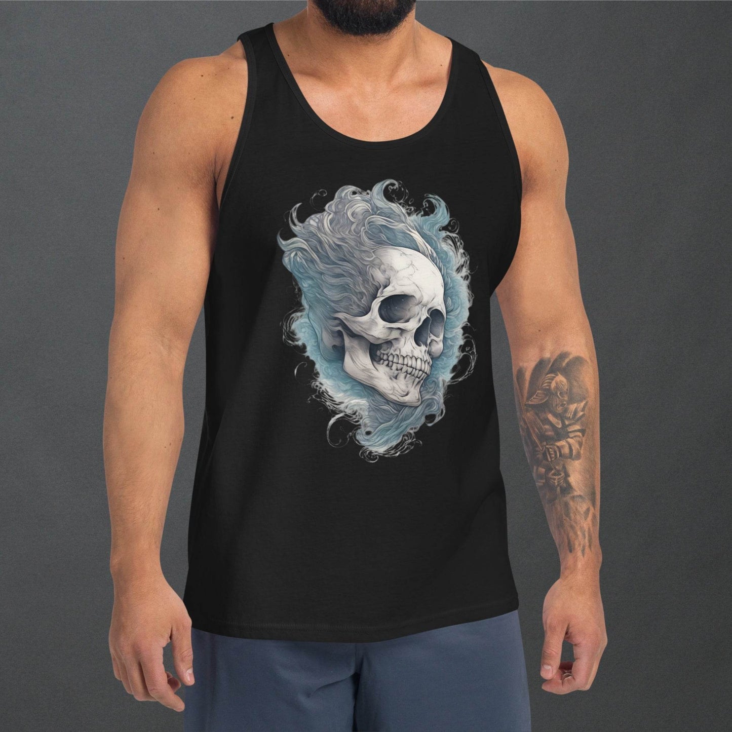 Divine Deceit Goth Aesthetic Mens Tank Top - Pale Blood Store