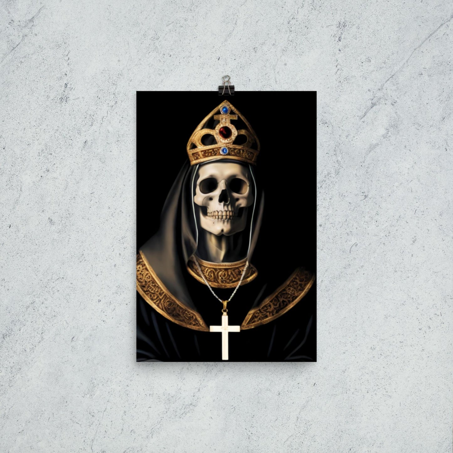 Divine Deception Goth Aesthetic Poster - Pale Blood Store