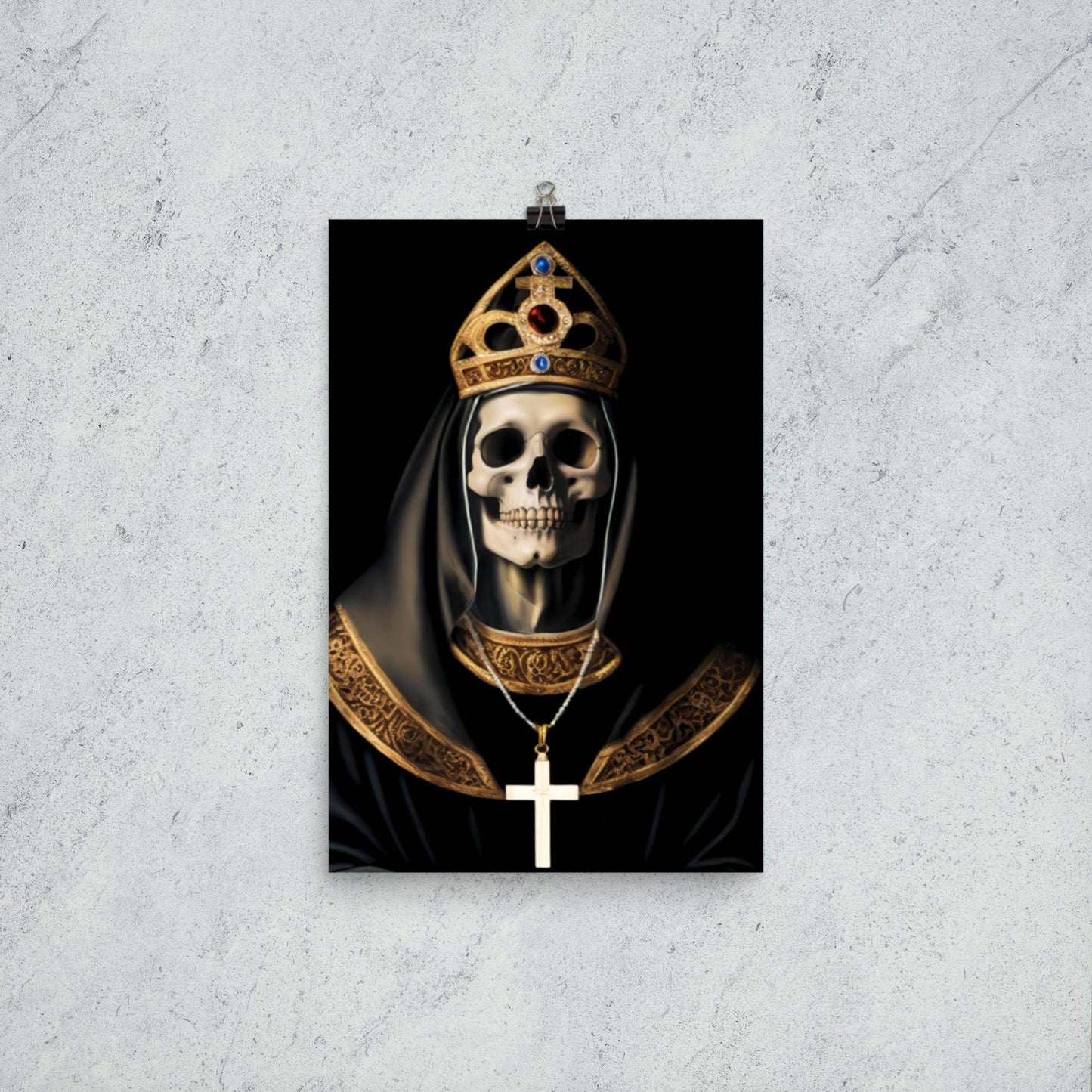 Divine Deception Goth Aesthetic Poster - Pale Blood Store