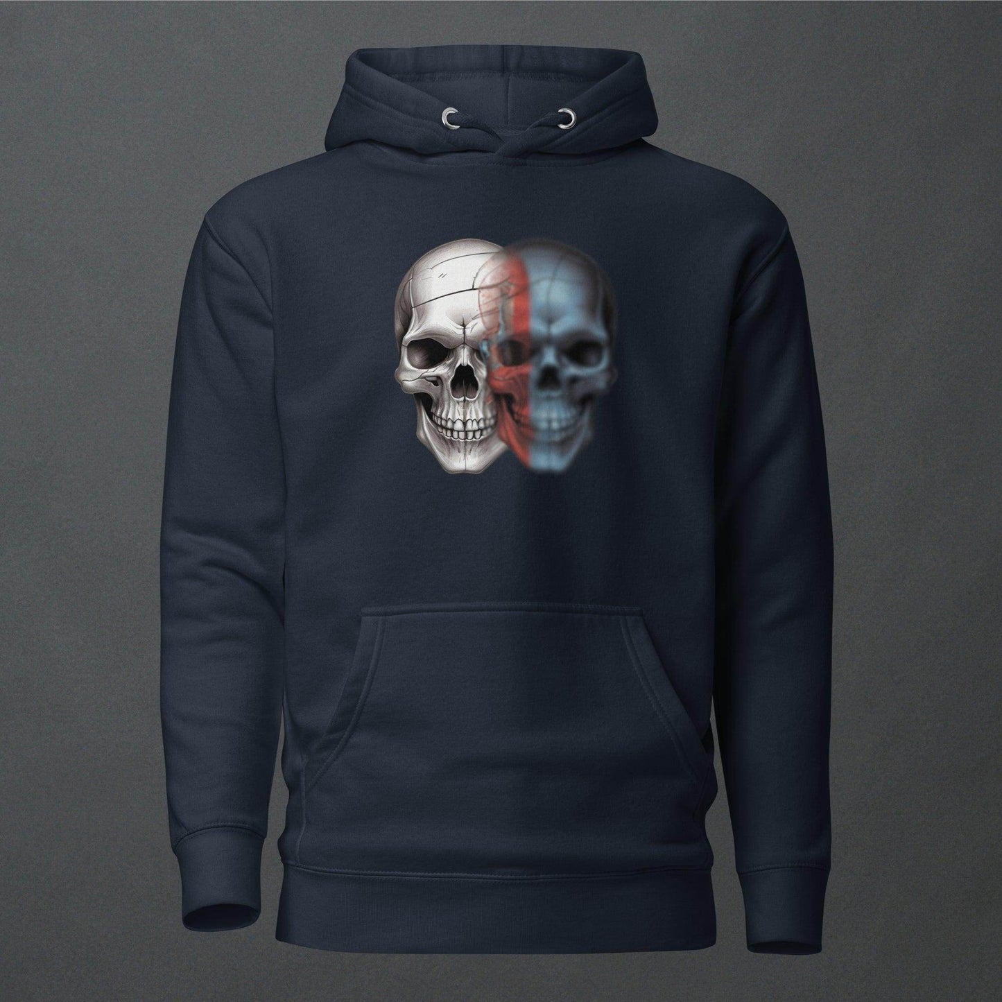 Duality Neo Goth Unisex Hoodie - Pale Blood Store