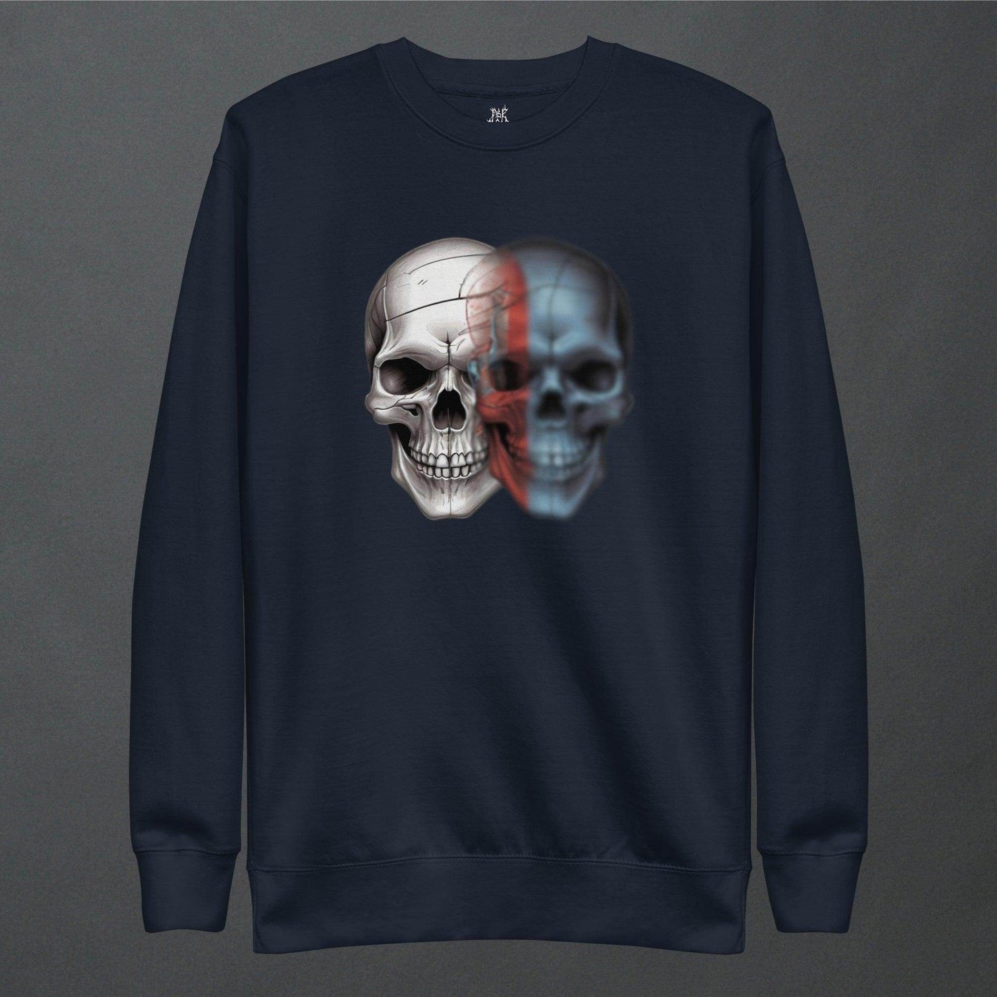 Duality Neo Goth Unisex Premium Sweatshirt - Pale Blood Store