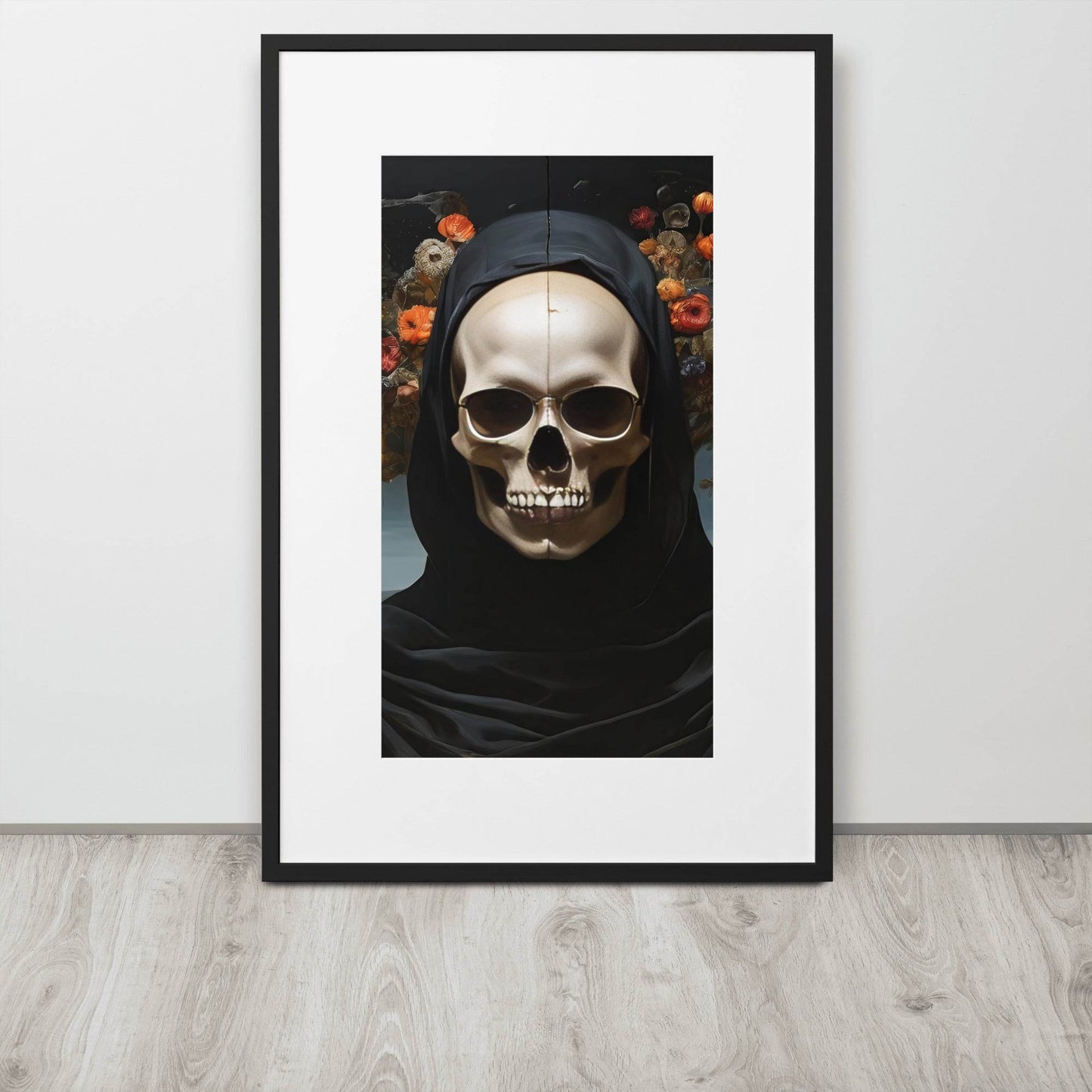 Eternal Bloom Goth Aesthetic Framed Poster W/Mat - Pale Blood Store