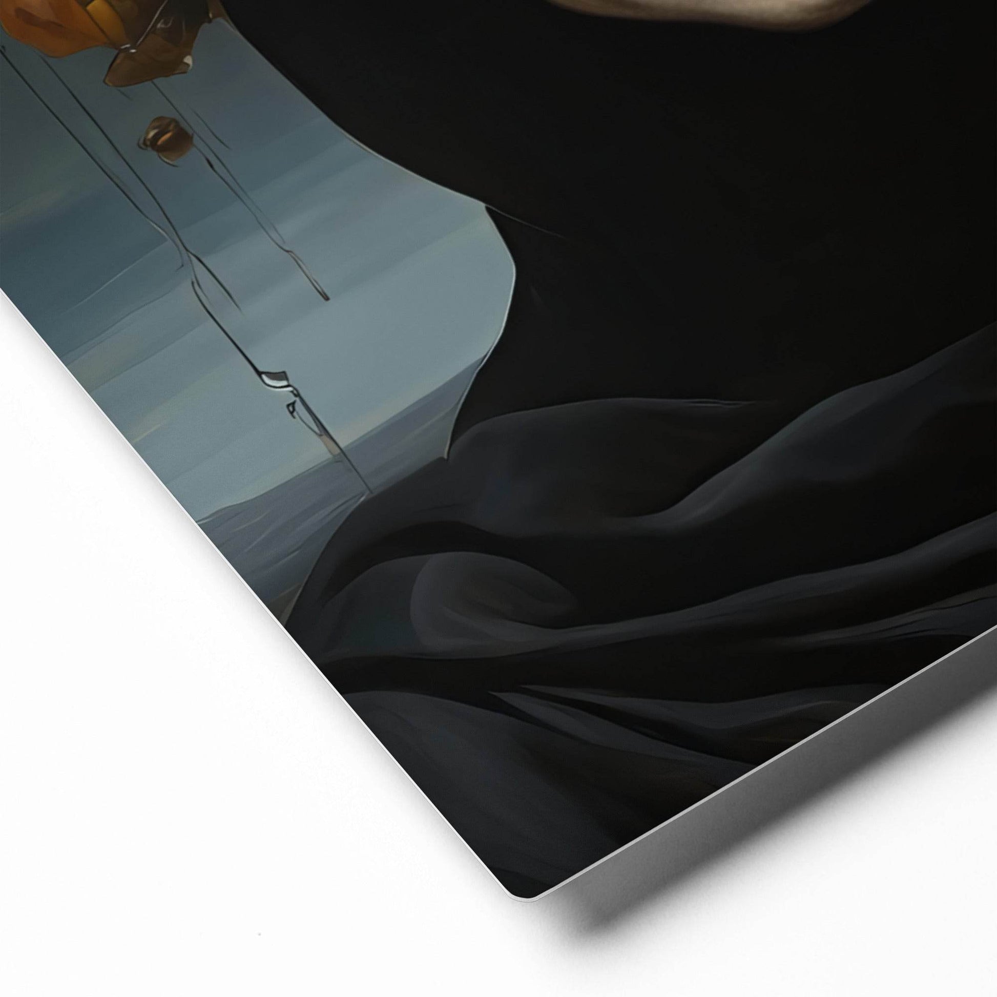 Eternal Bloom Goth Aesthetic Metal Prints - Pale Blood Store