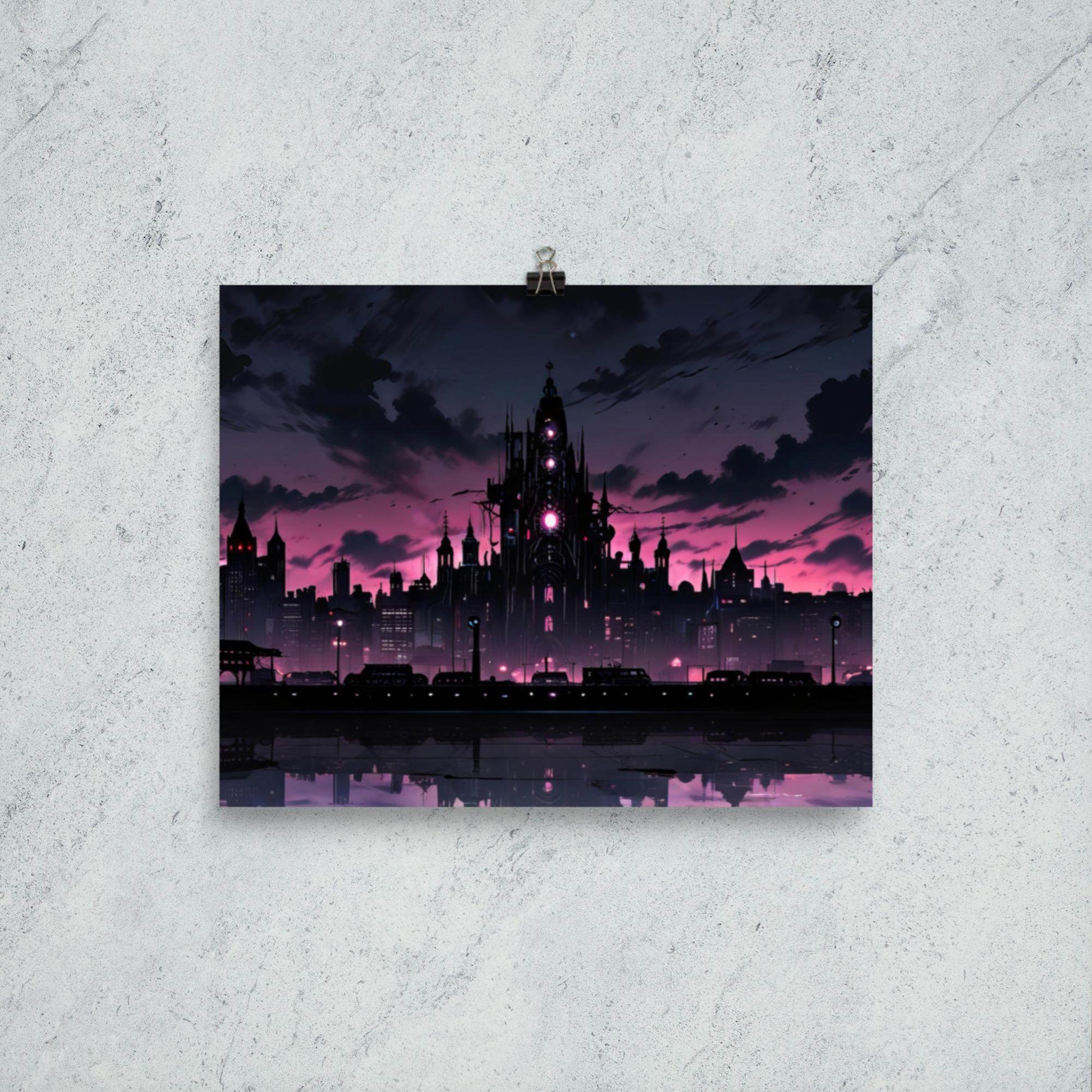 Evening Reverie Goth Aesthetic Poster - Pale Blood Store