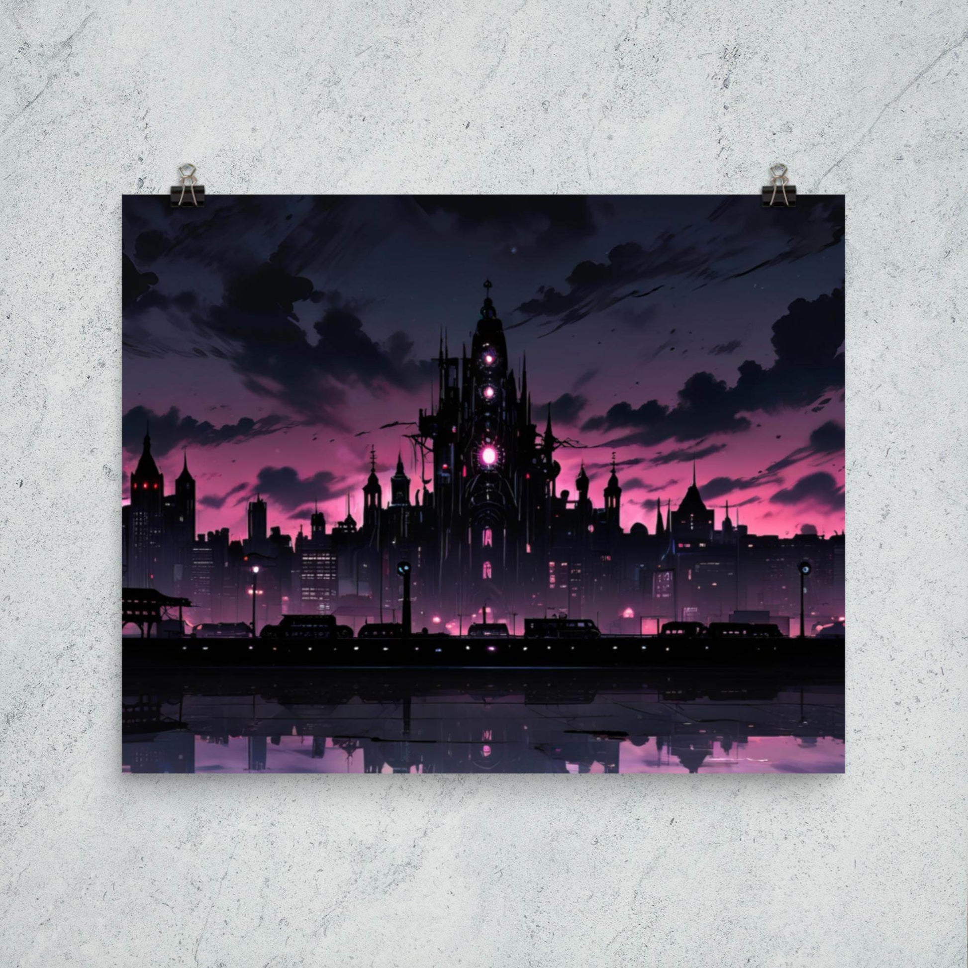 Evening Reverie Goth Aesthetic Poster - Pale Blood Store