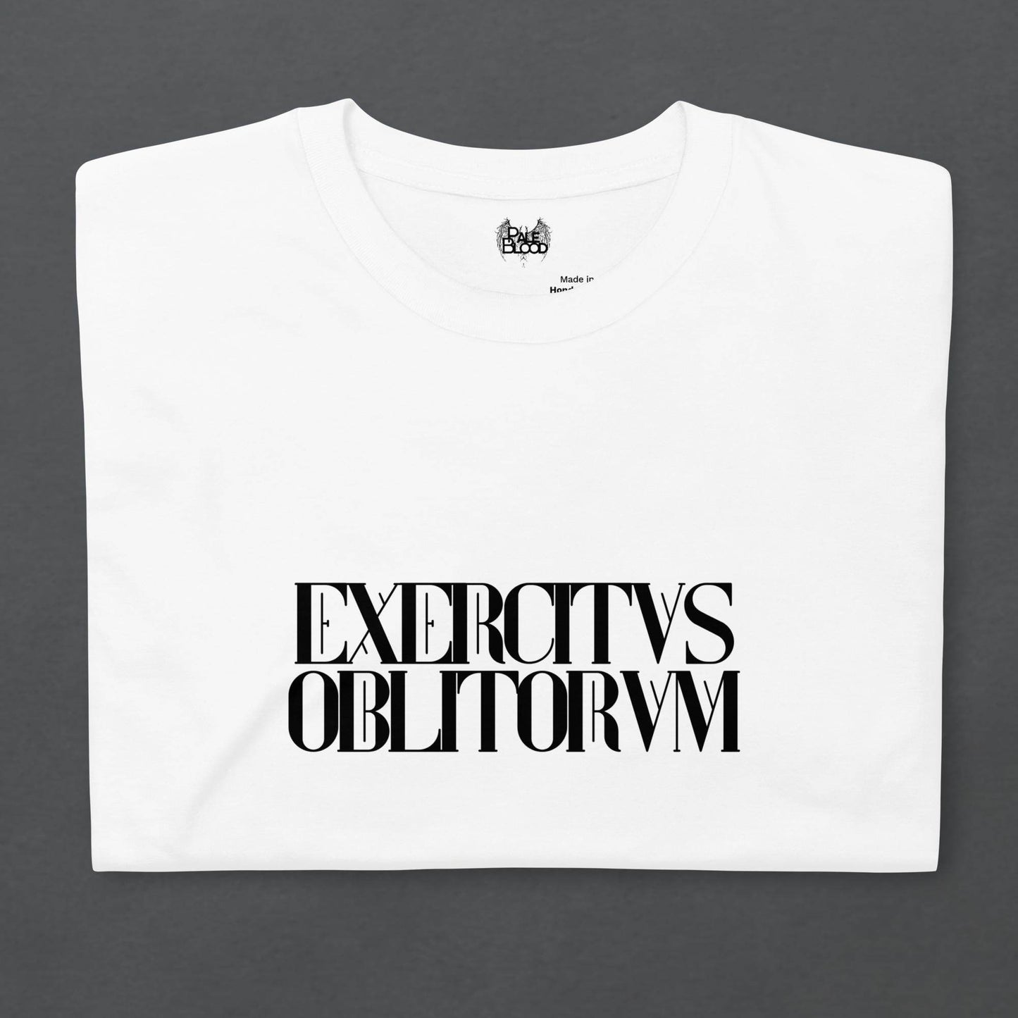 Exercitvs Oblitorvm Dawn Edition Unisex T-Shirt - Pale Blood Store