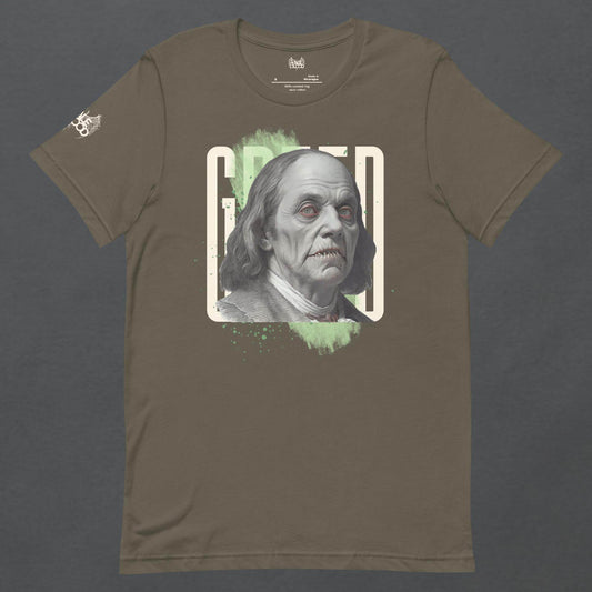 Filthy Benjamins Goth Punk Aesthetic Unisex T-Shirt - Pale Blood Store