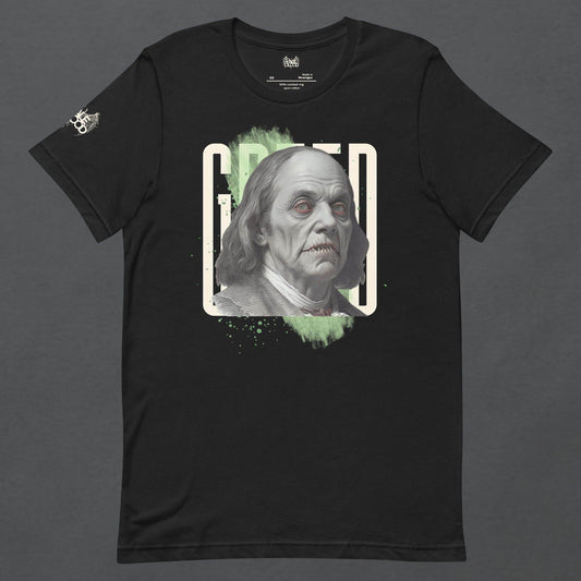 Filthy Benjamins Goth Punk Aesthetic Unisex T-Shirt - Pale Blood Store