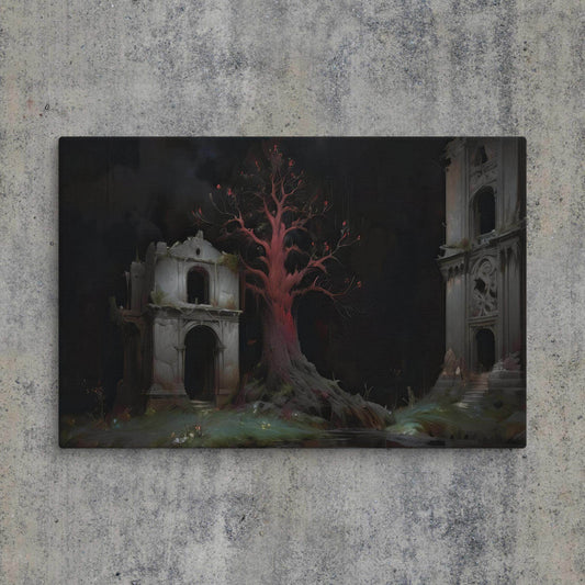 Forsaken Part 1 Dark Fantasy Canvas - Pale Blood Store