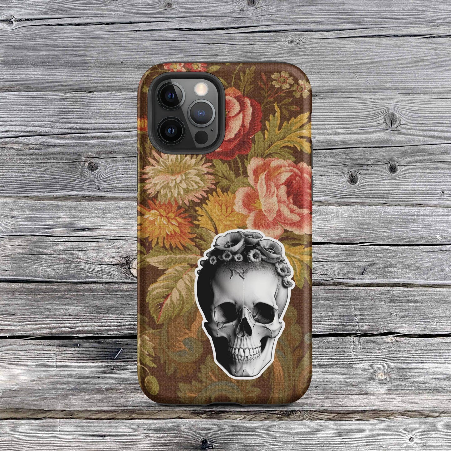 Frida Minimal Goth Tough Case for iPhone® - Pale Blood Store