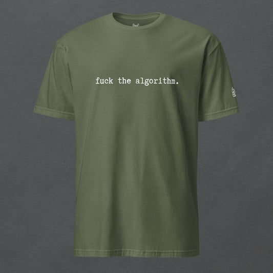 Fuck the Algorithm Unisex T-Shirt - Pale Blood Store