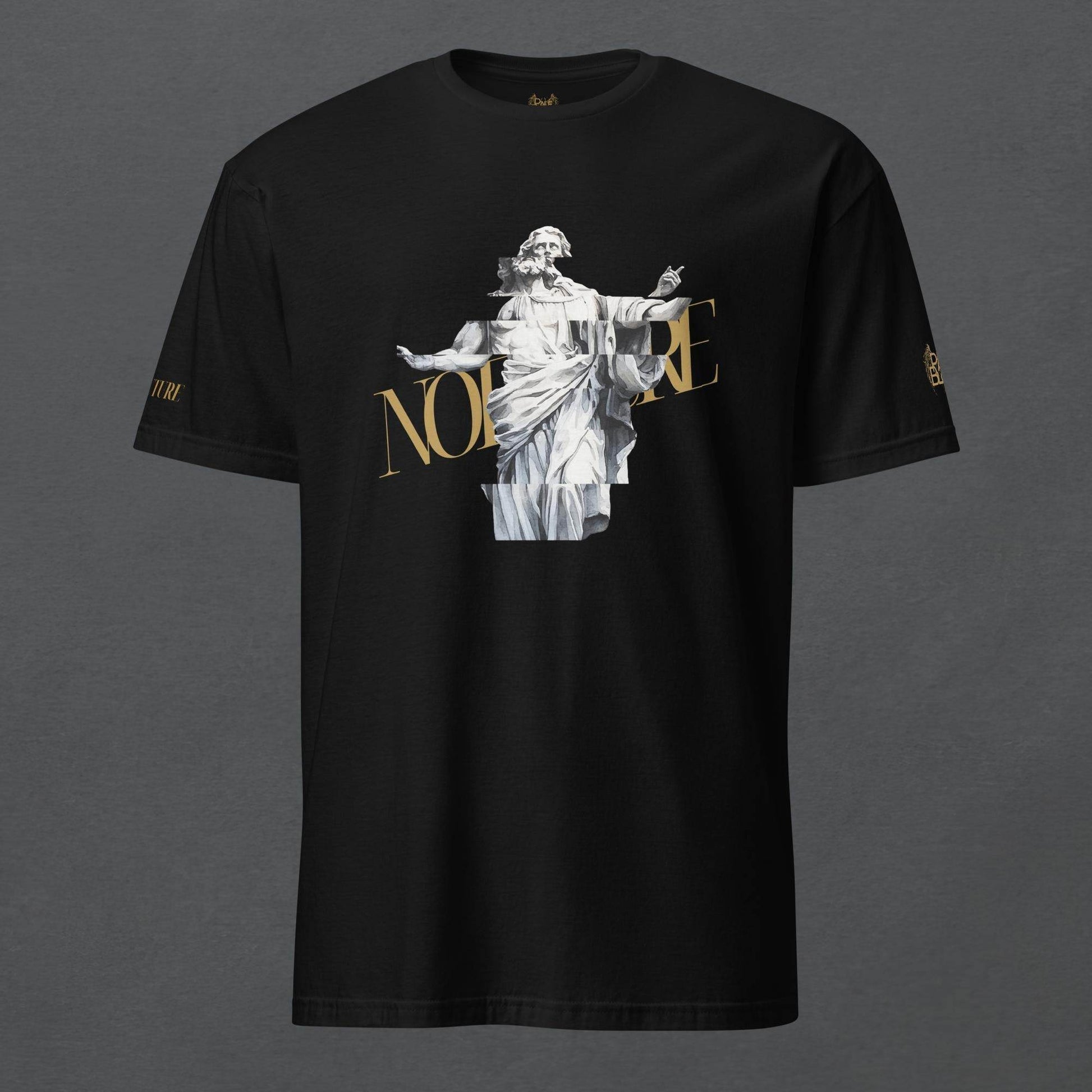 Glitched Prophet Black Metal Style Unisex T-Shirt - Pale Blood Store