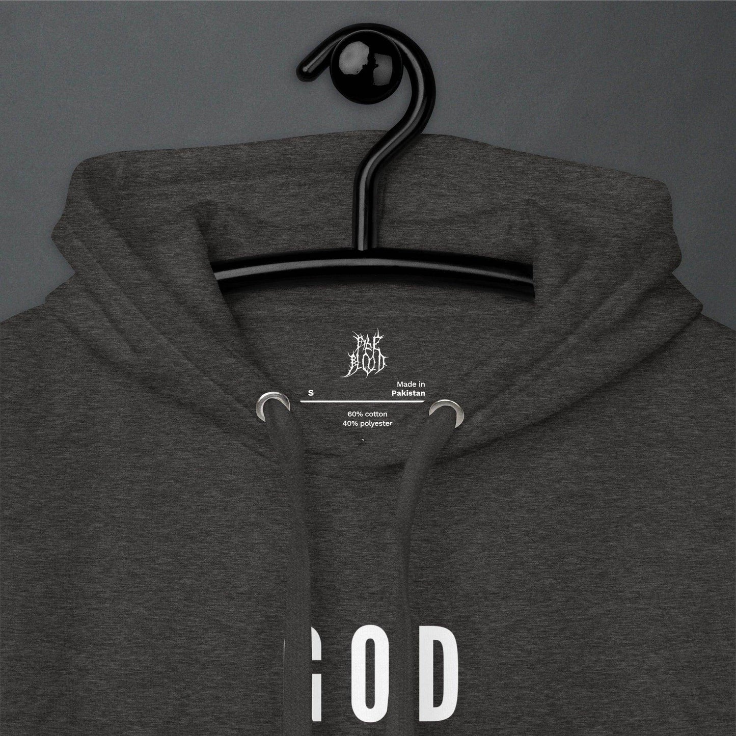 God is Dead Goth Minimalist Unisex Hoodie - Pale Blood Store