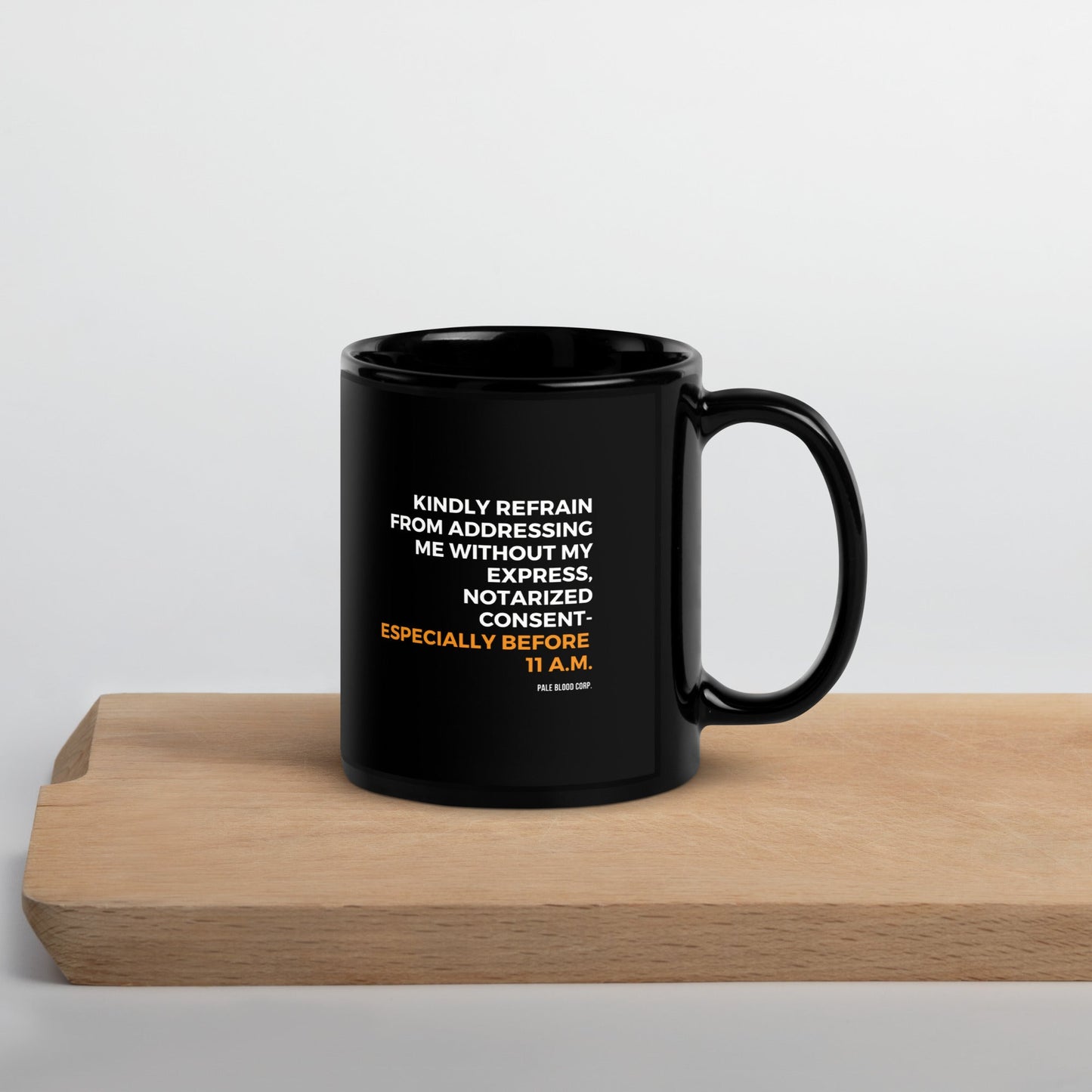 Hellcat Dark Humor Vintage Mug - Pale Blood Store