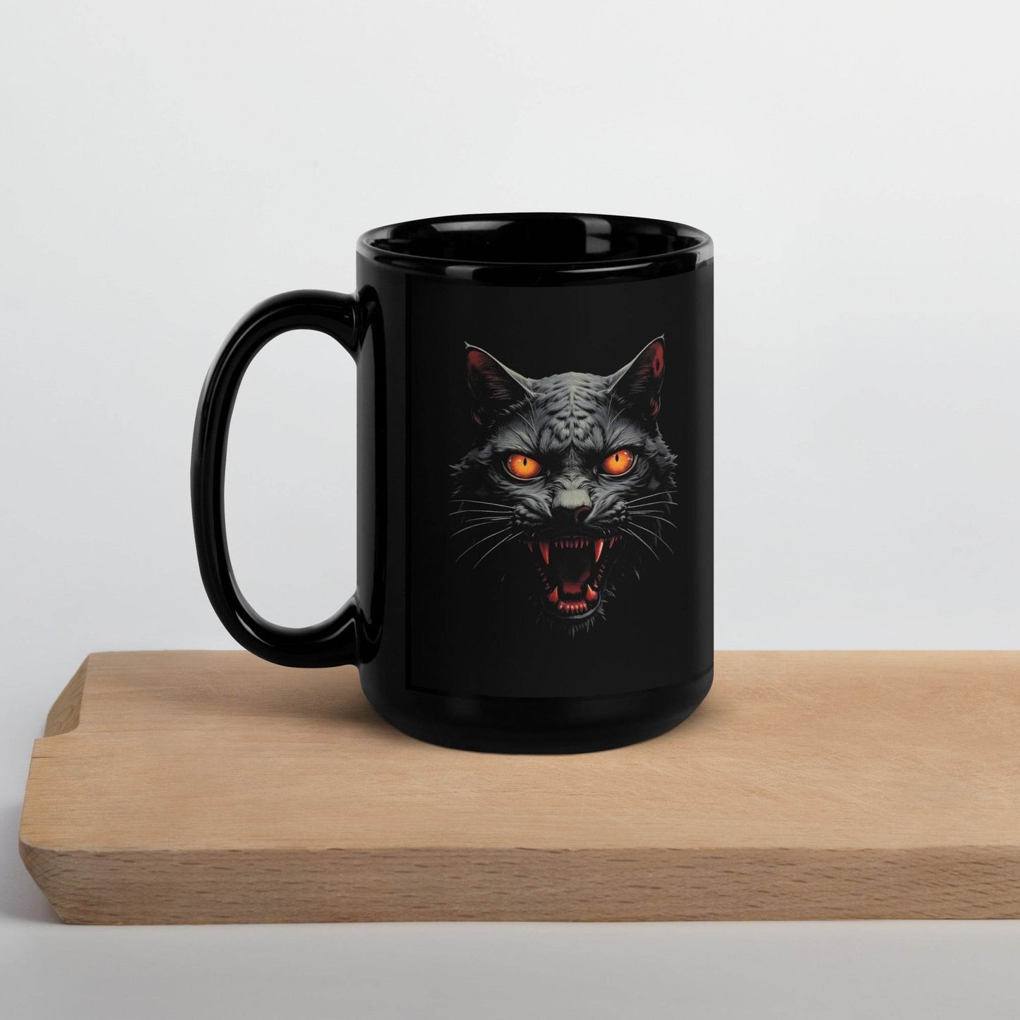 Hellcat Dark Humor Vintage Mug - Pale Blood Store