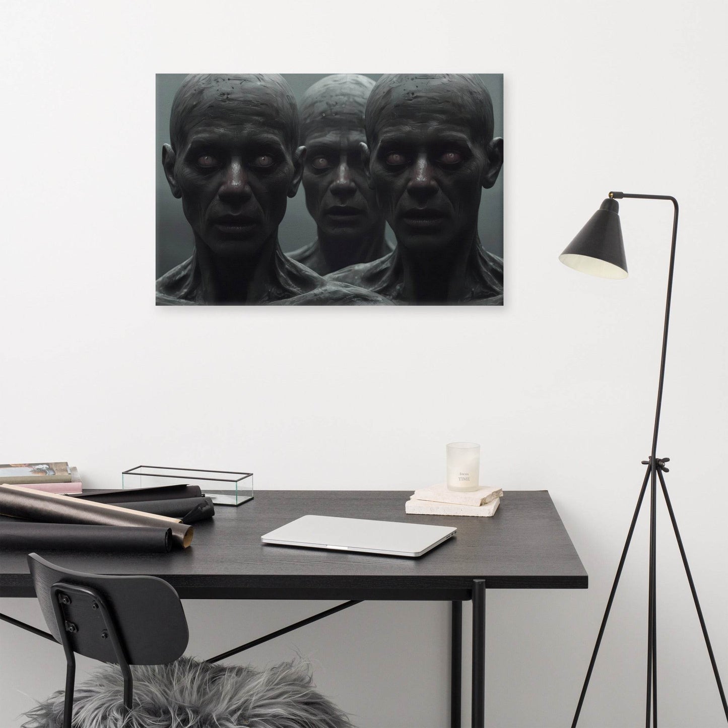 Lost Souls Dark Aesthetic Canvas - Pale Blood Store