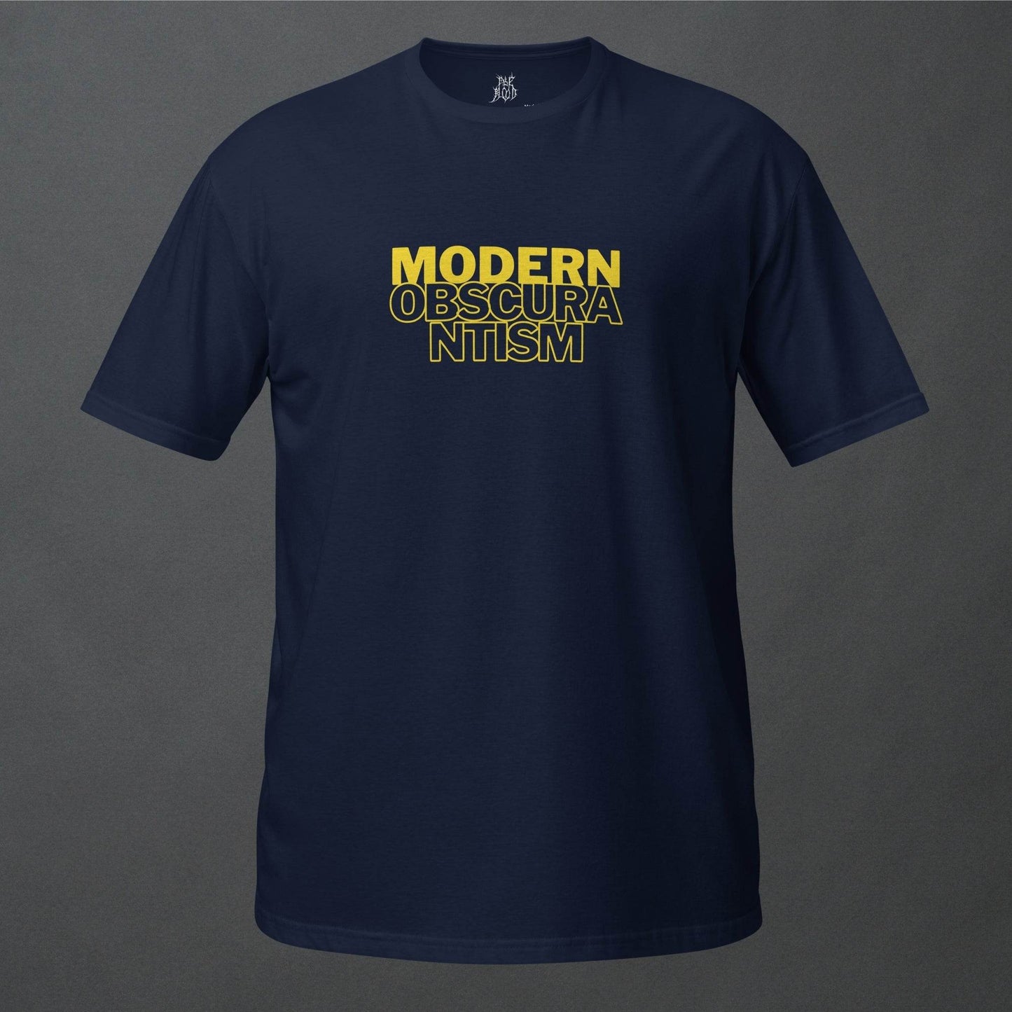 Modern Obscurantism Goth Minimalist Unisex T-Shirt - Pale Blood Store