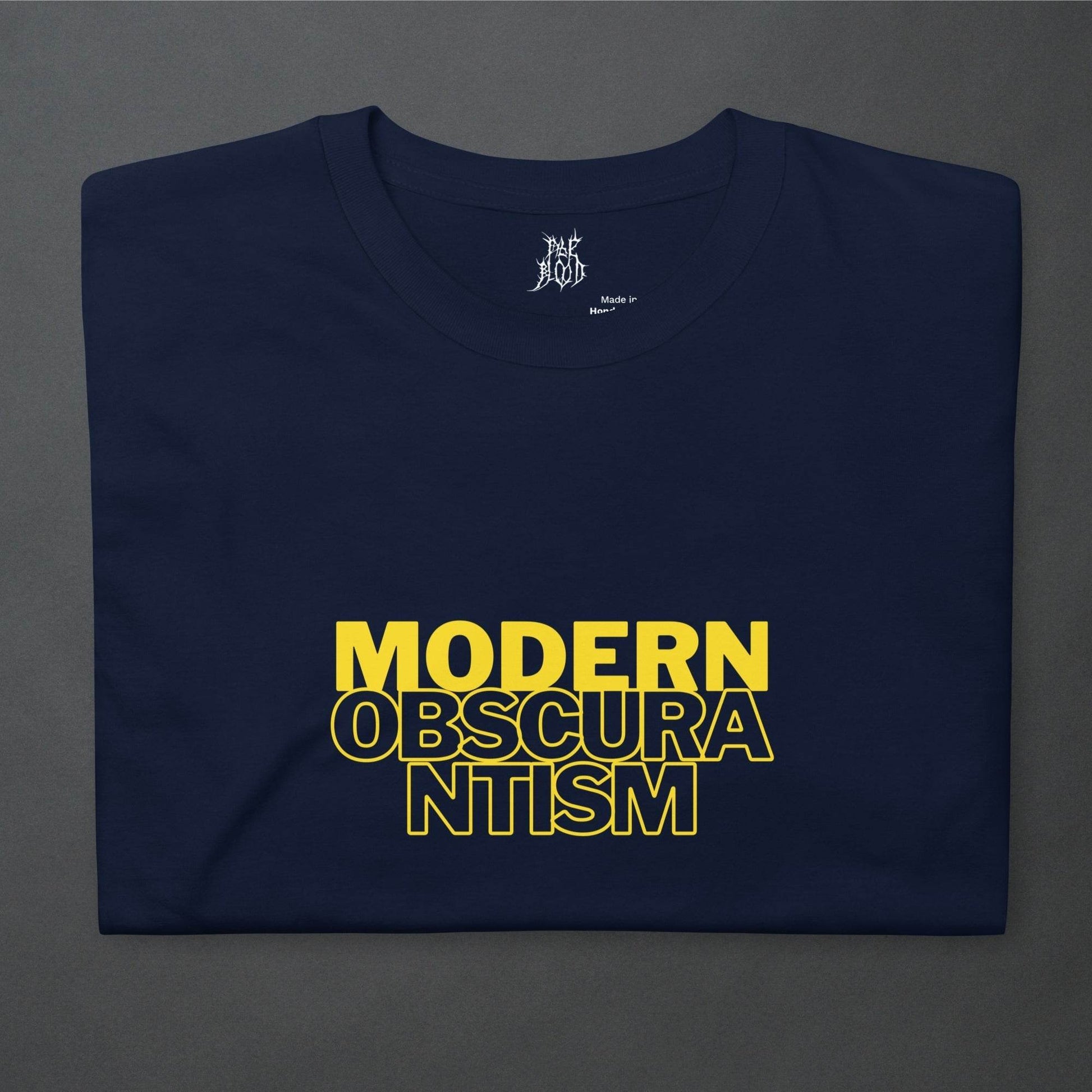 Modern Obscurantism Goth Minimalist Unisex T-Shirt - Pale Blood Store
