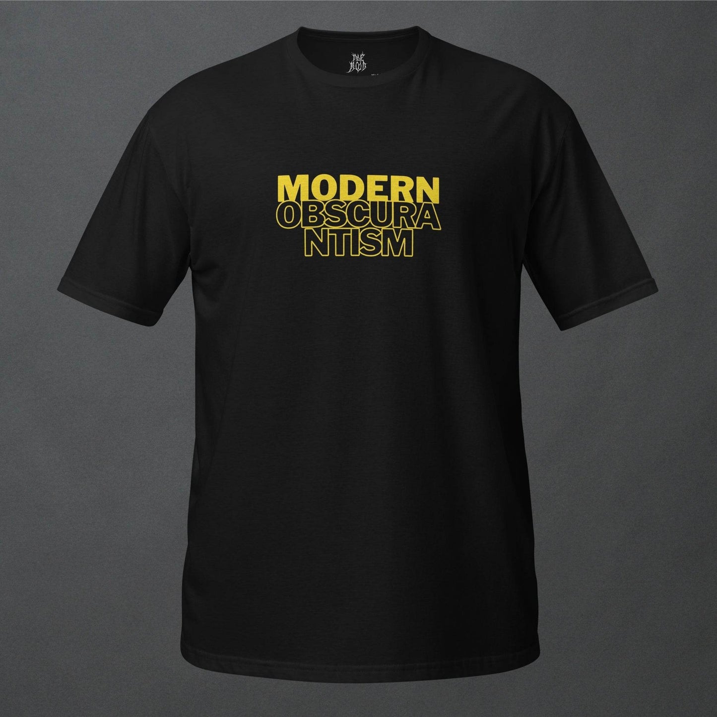 Modern Obscurantism Goth Minimalist Unisex T-Shirt - Pale Blood Store