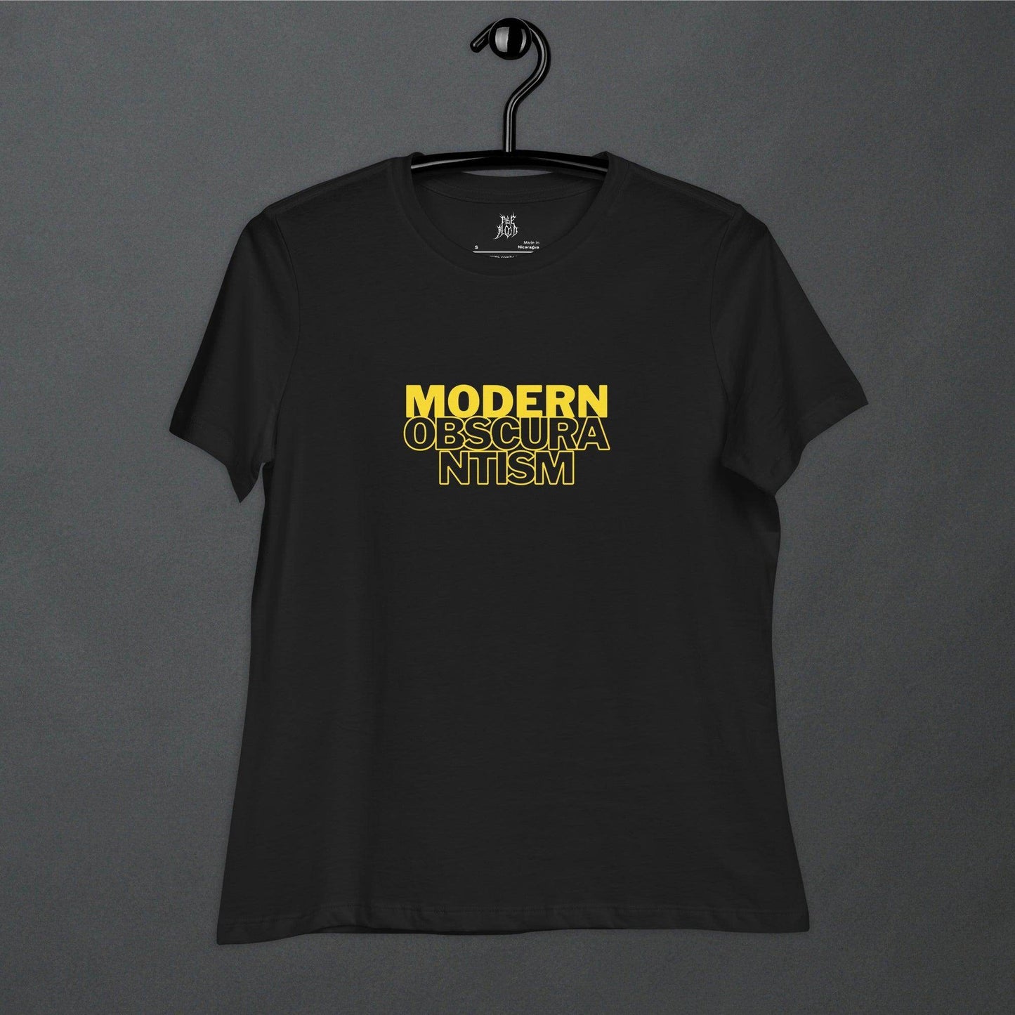 Modern Obscurantism Women's Relaxed Tee - Pale Blood Store