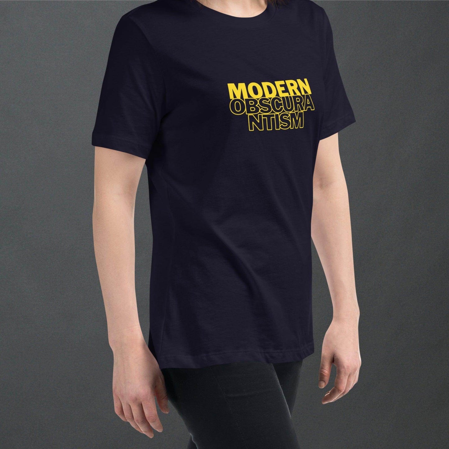 Modern Obscurantism Women's Relaxed Tee - Pale Blood Store