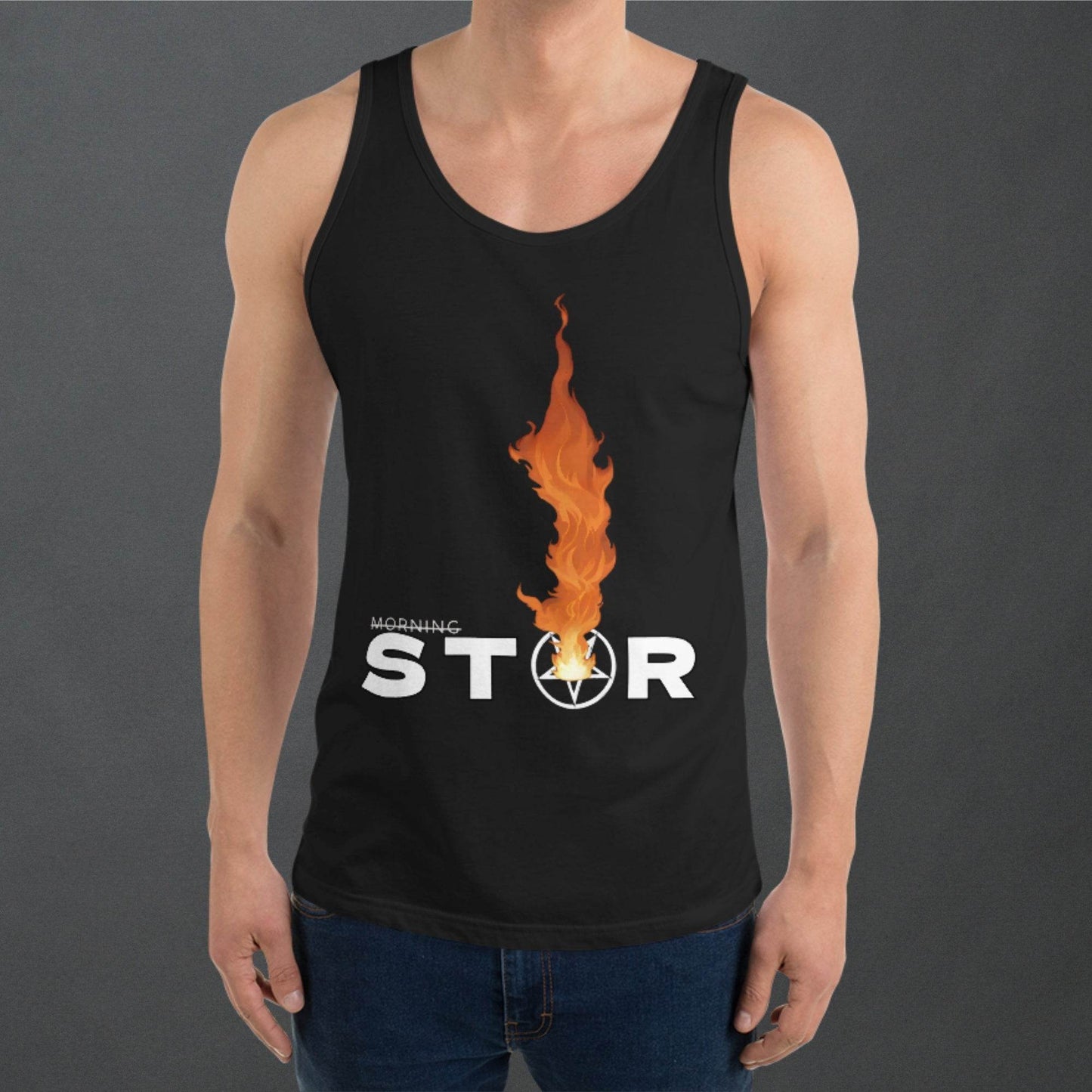 Morning Star Neo Goth Men's Tank Top - Pale Blood Store