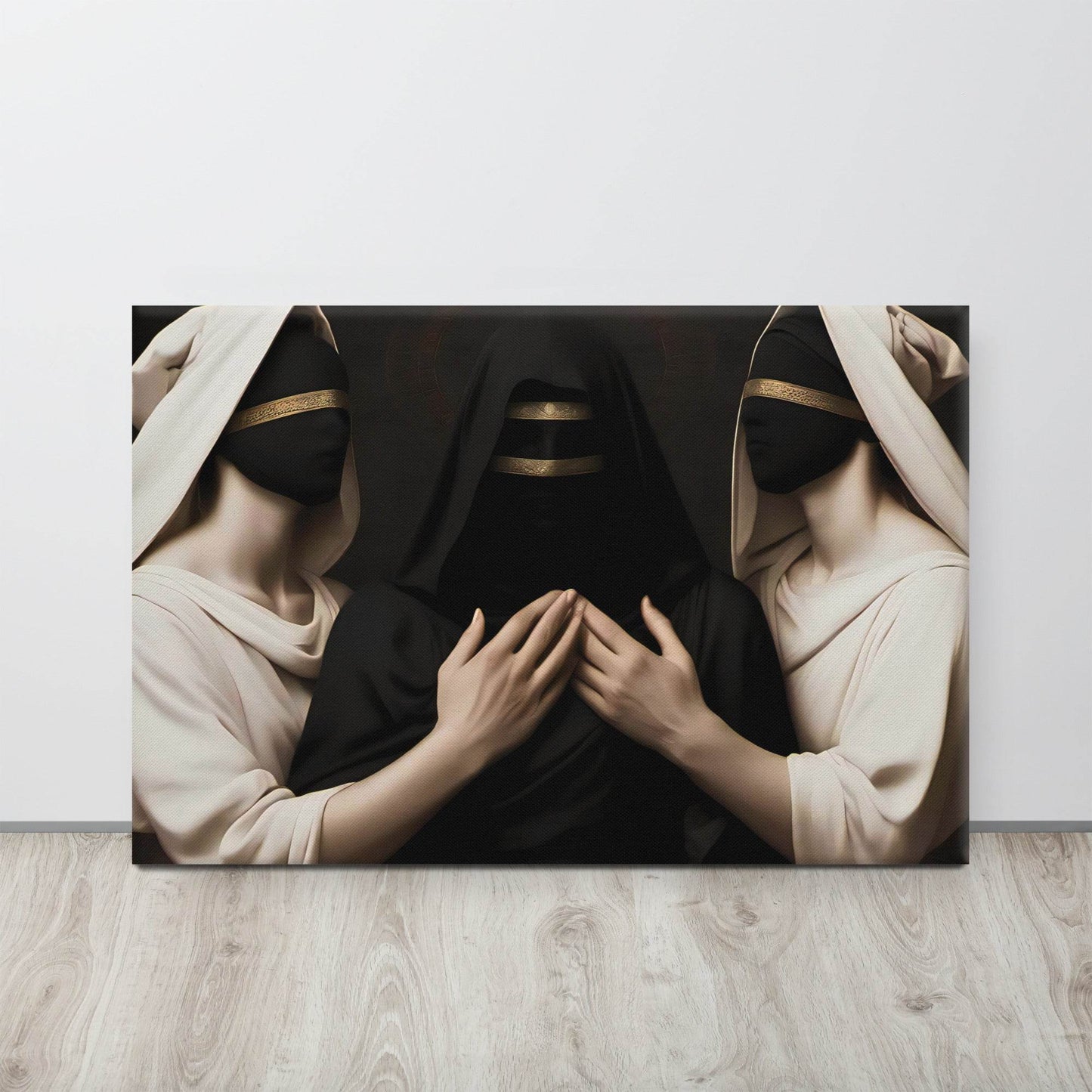Muses of Doom Dark Aesthetic Canvas - Pale Blood Store