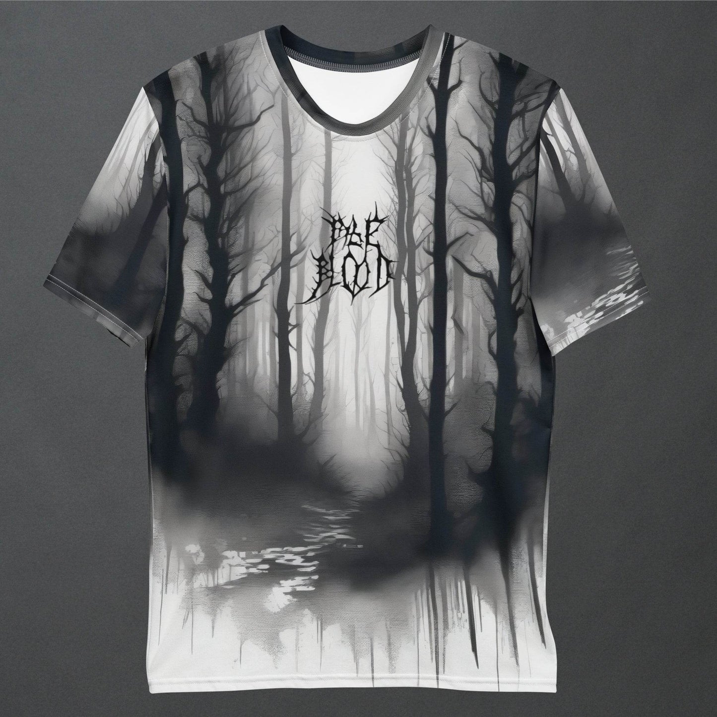 Pale Blood FC Black Metal Style Mens T-Shirt - Pale Blood Store