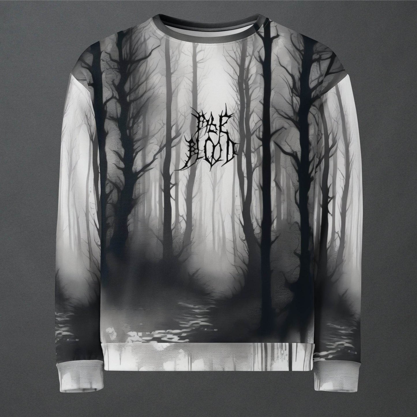 Pale Blood FC Black Metal Style Unisex Sweatshirt - Pale Blood Store