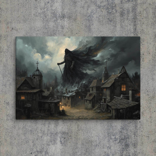 Plague Tales Pt. 2 – Gothic Dark Art Canvas Print - Pale Blood Store