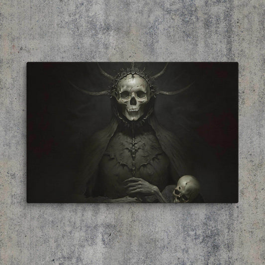 Queen of the Damned Goth Aesthetic Canvas - Pale Blood Store
