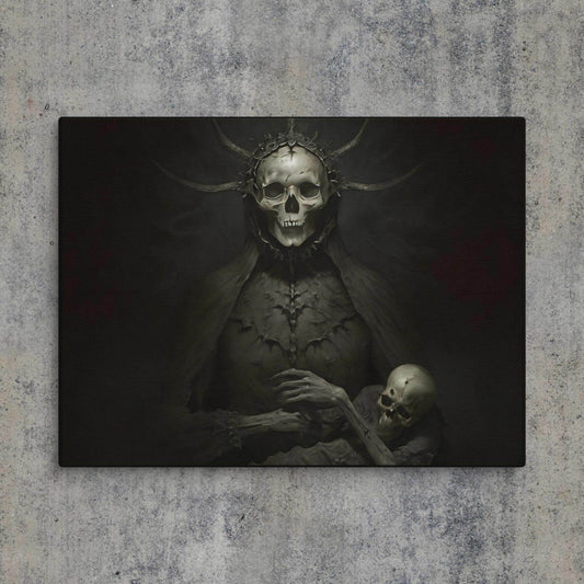 Queen of the Damned Goth Aesthetic Canvas - Pale Blood Store