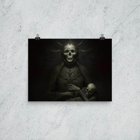 Queen of the Damned Goth Aesthetic Poster - Pale Blood Store