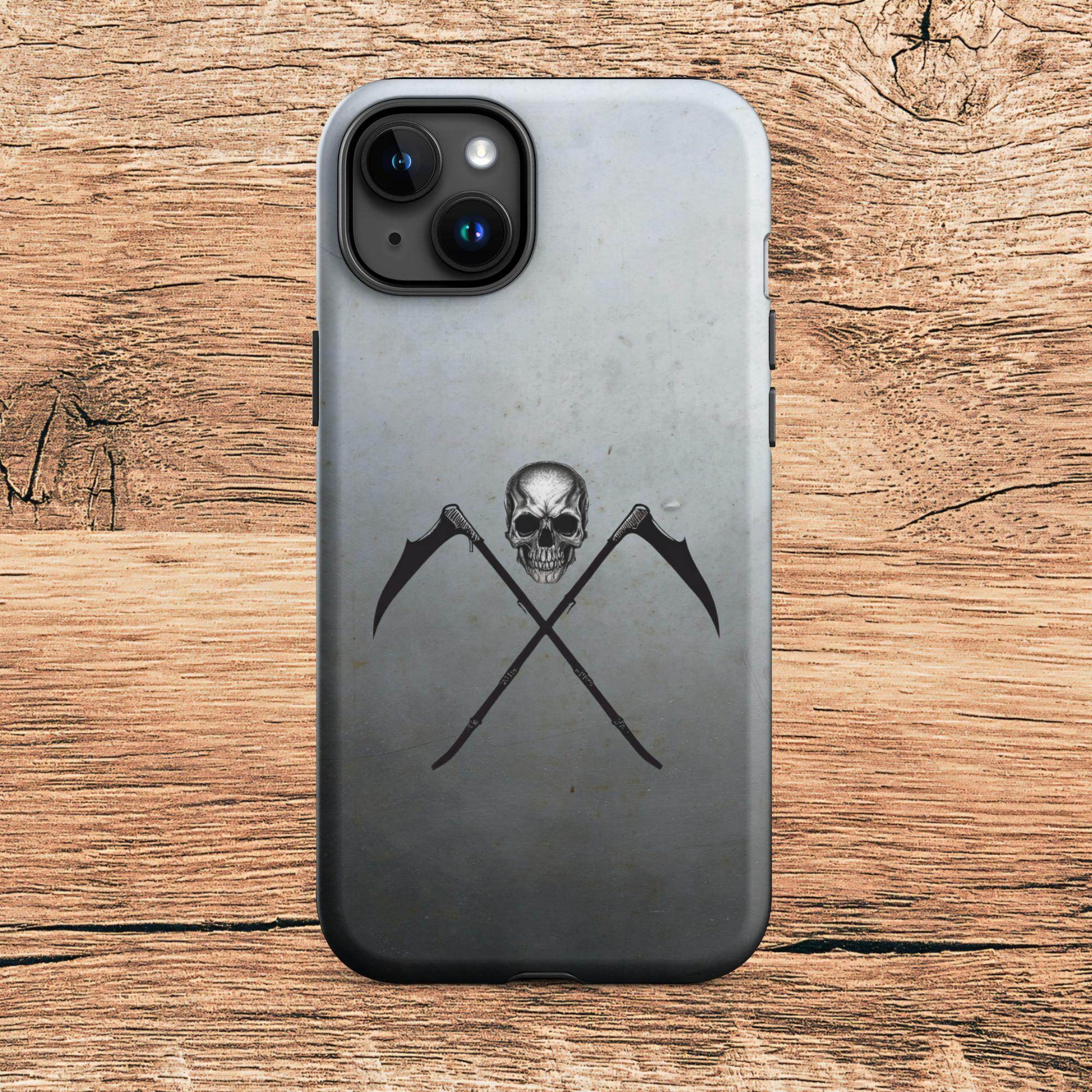 Reaper Black Metal Style Tough Case for iPhone® - Pale Blood Store
