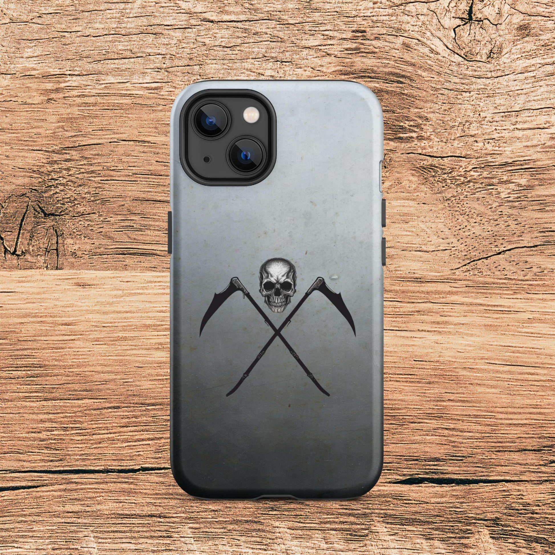 Reaper Black Metal Style Tough Case for iPhone® - Pale Blood Store