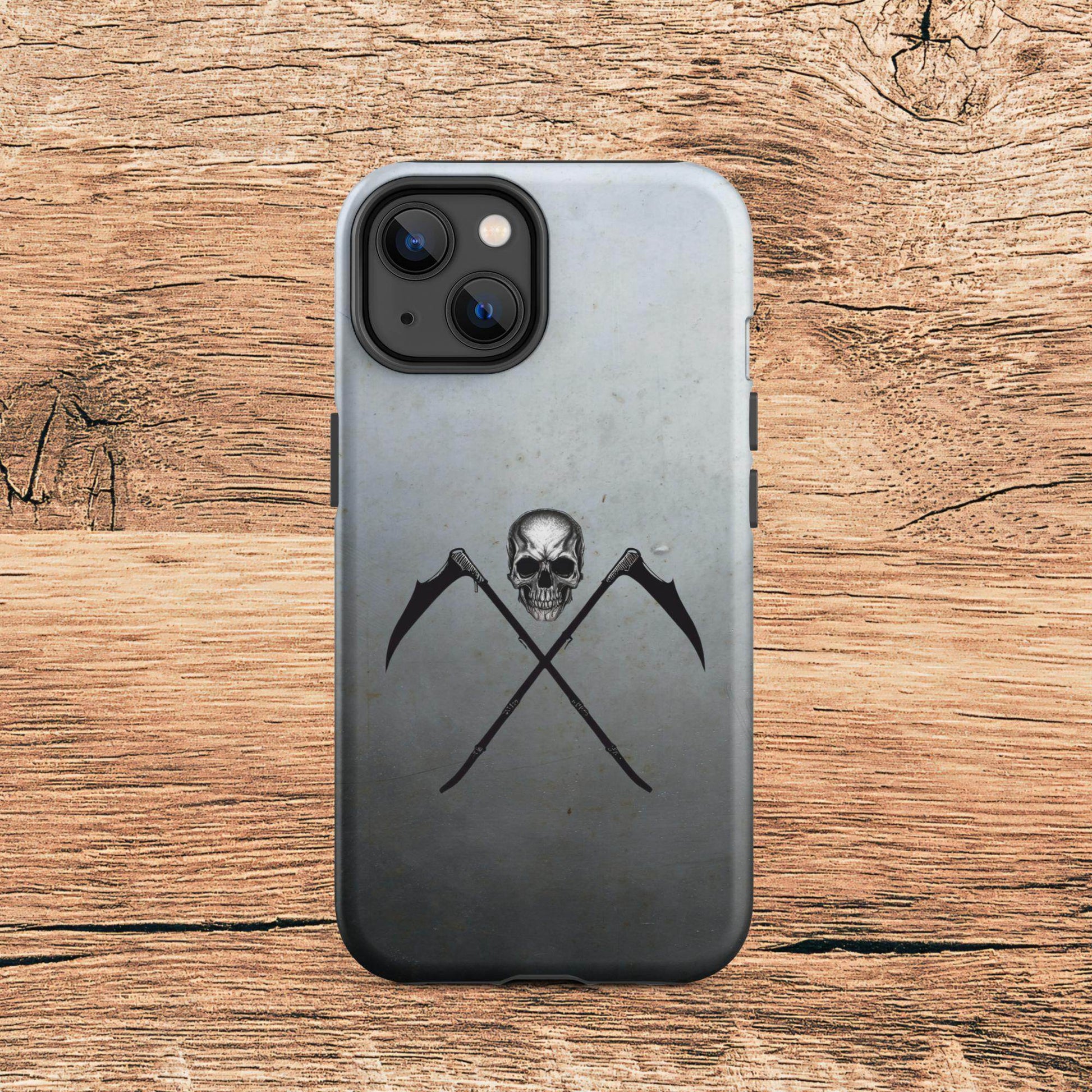 Reaper Black Metal Style Tough Case for iPhone® - Pale Blood Store