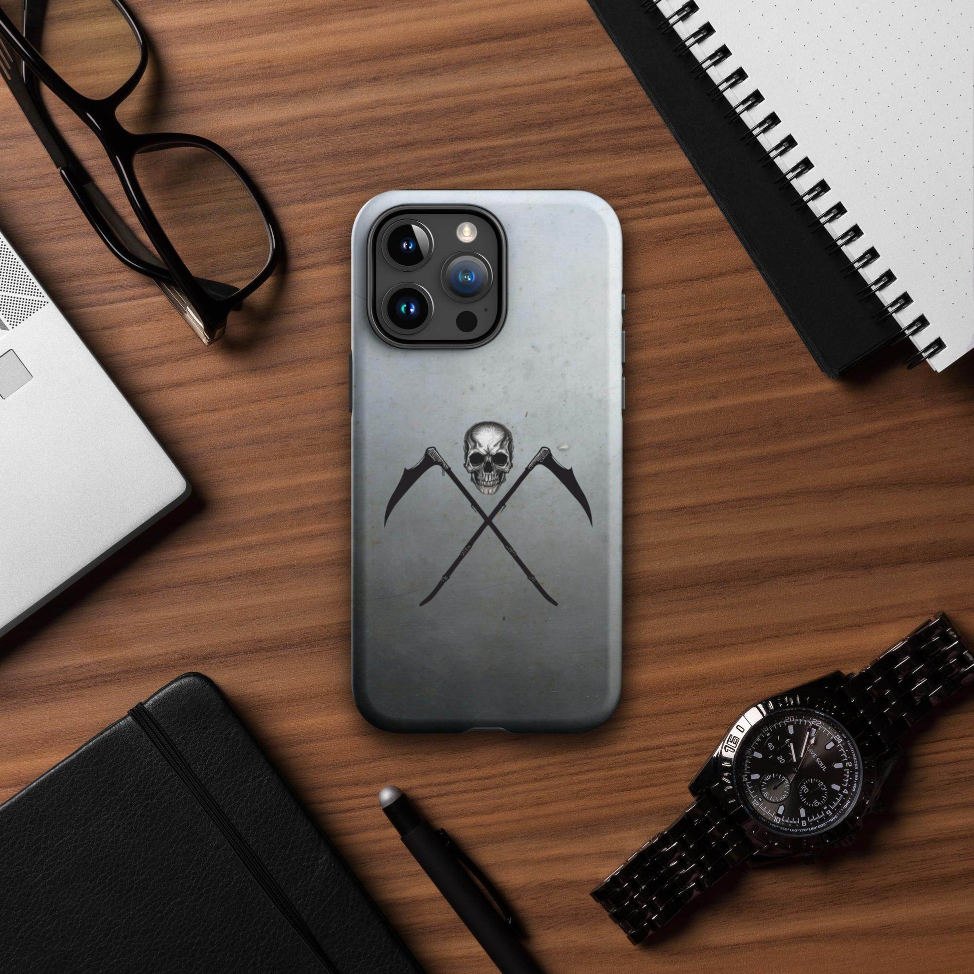 Reaper Black Metal Style Tough Case for iPhone® - Pale Blood Store