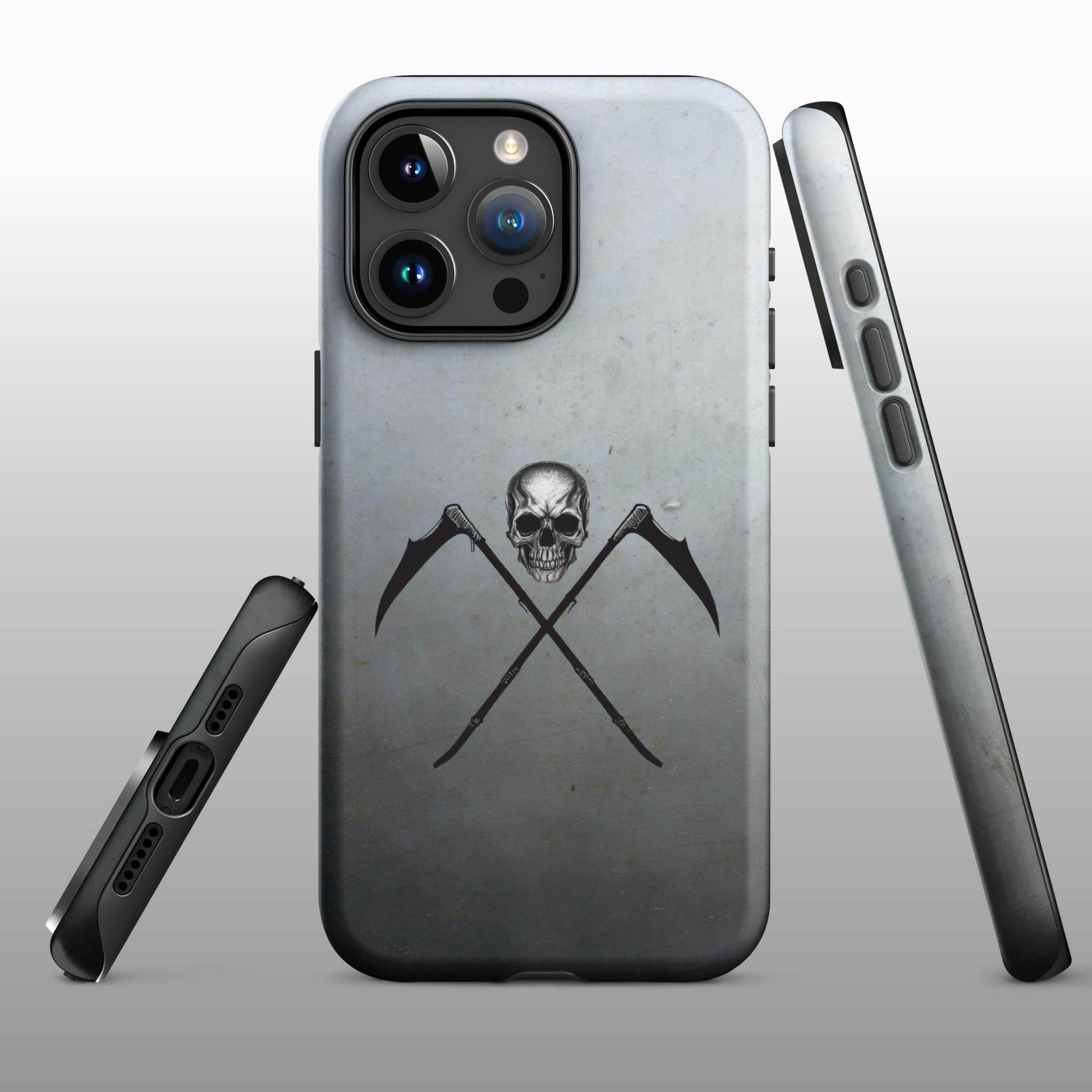 Reaper Black Metal Style Tough Case for iPhone® - Pale Blood Store