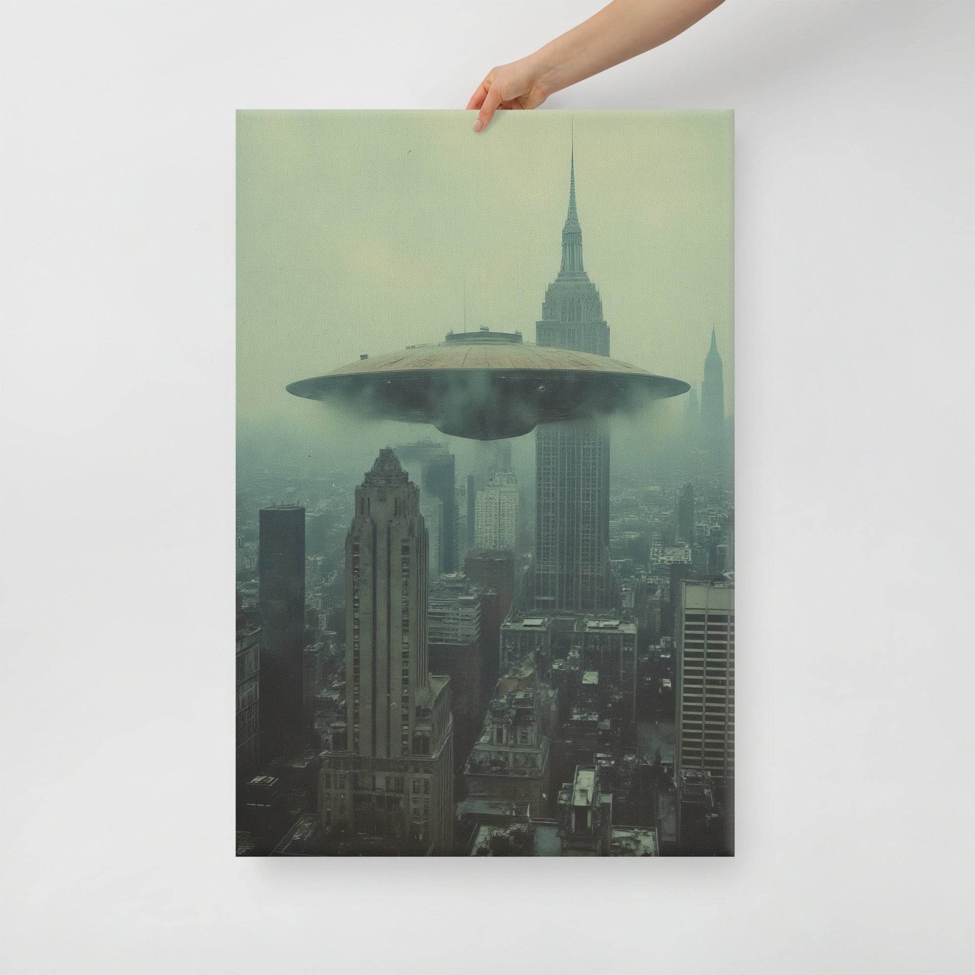 Recon over Brooklyn Canvas - Pale Blood Store